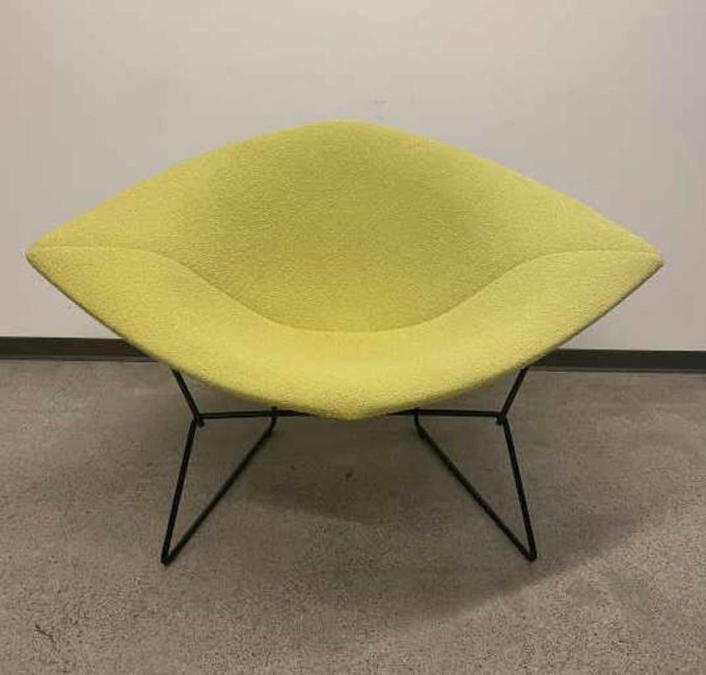 Knoll Bertoia Large Diamond Chair in green