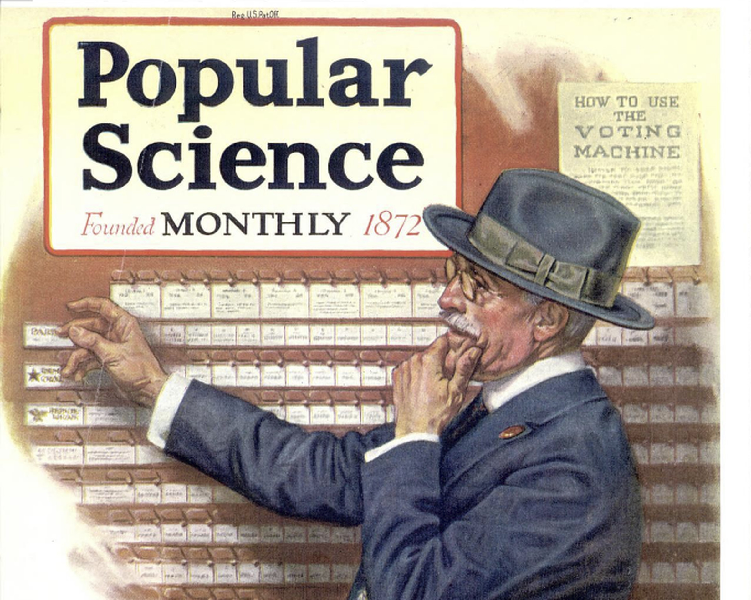 A cover of Popular Science from November 1920