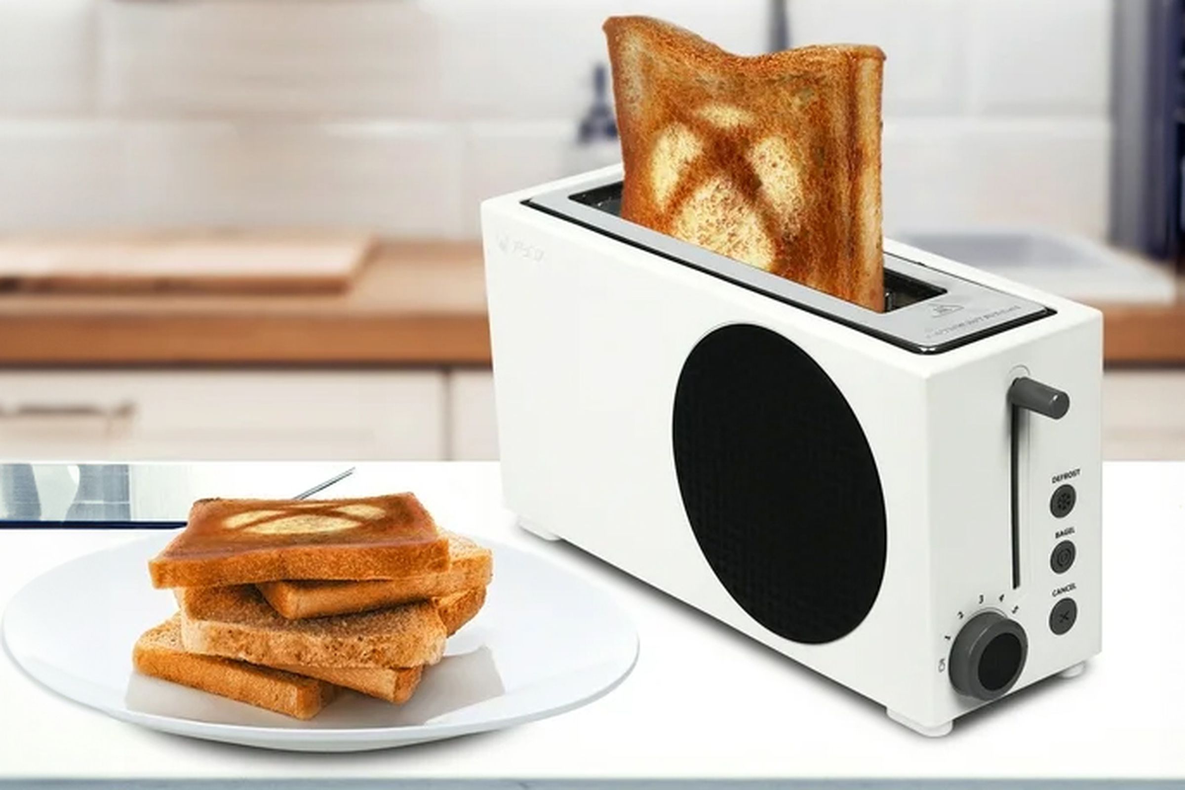 An Xbox Series S toaster