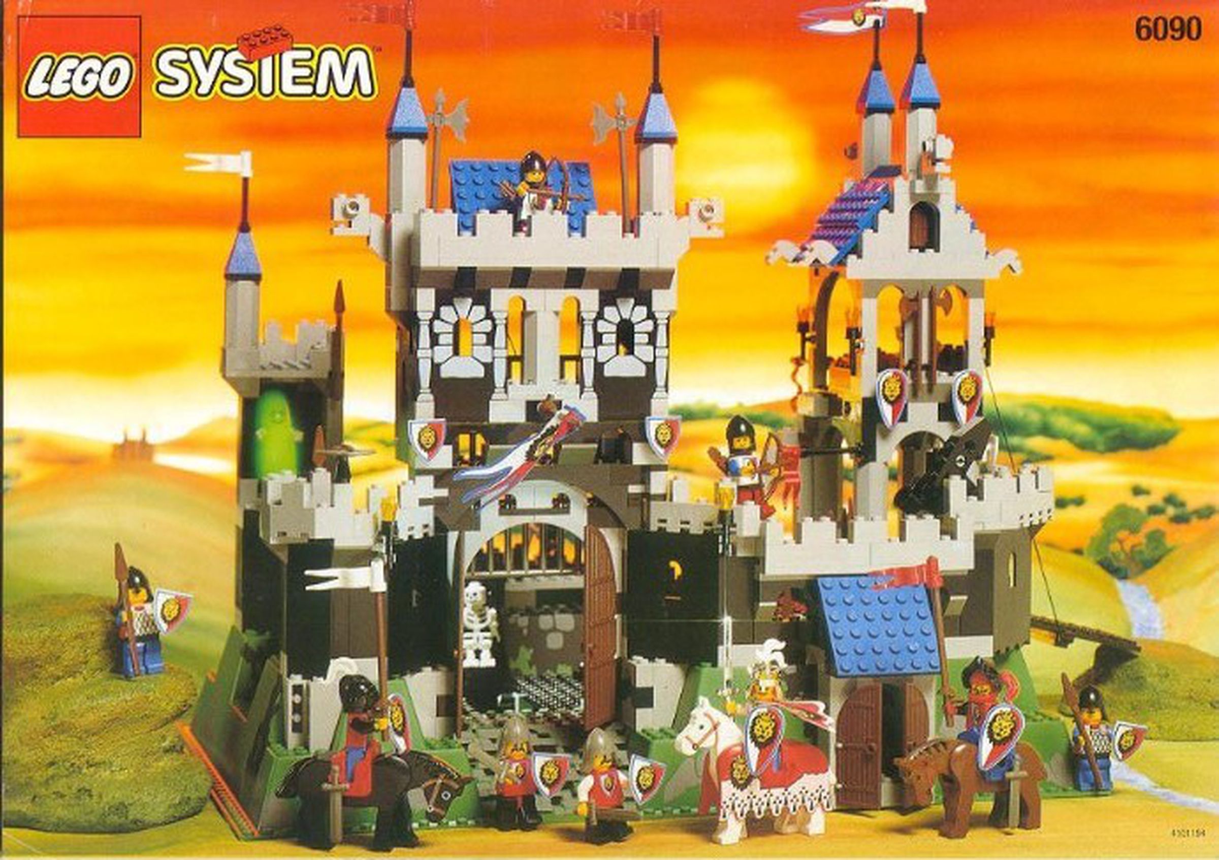 6090 Royal Knight’s Castle. Find the trebuchet just below the tower at upper right.