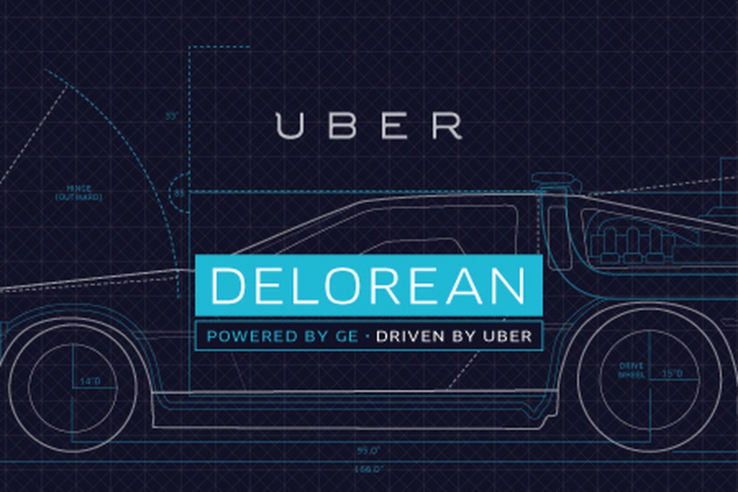 Uber DeLorean promotion