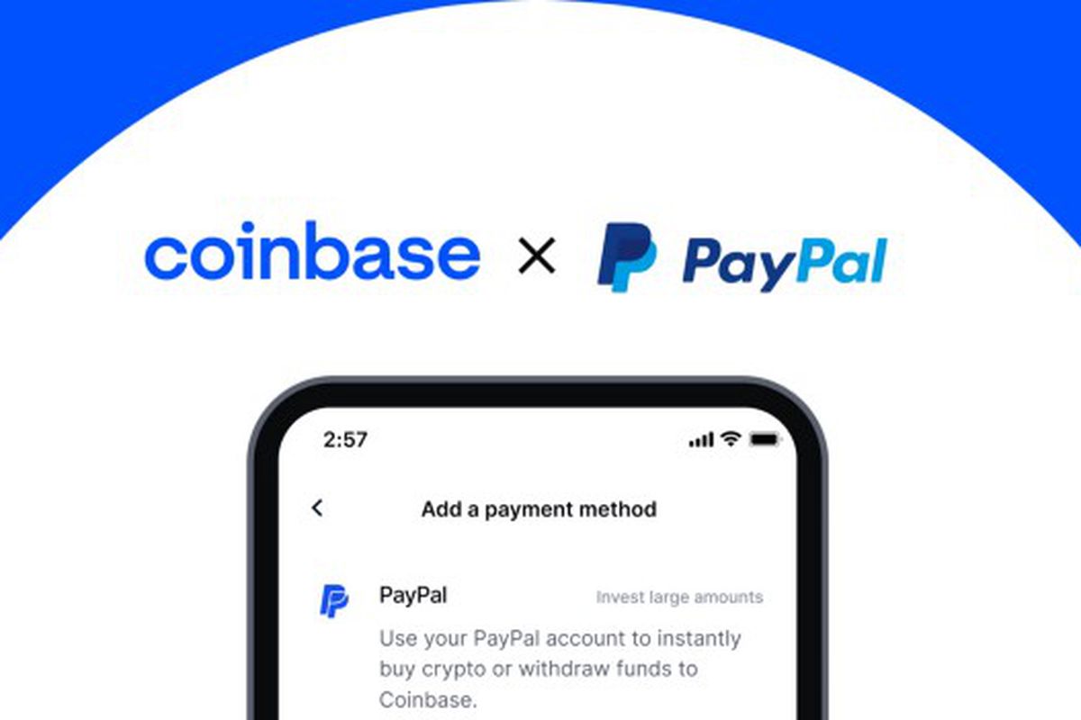coinbase buy with paypal