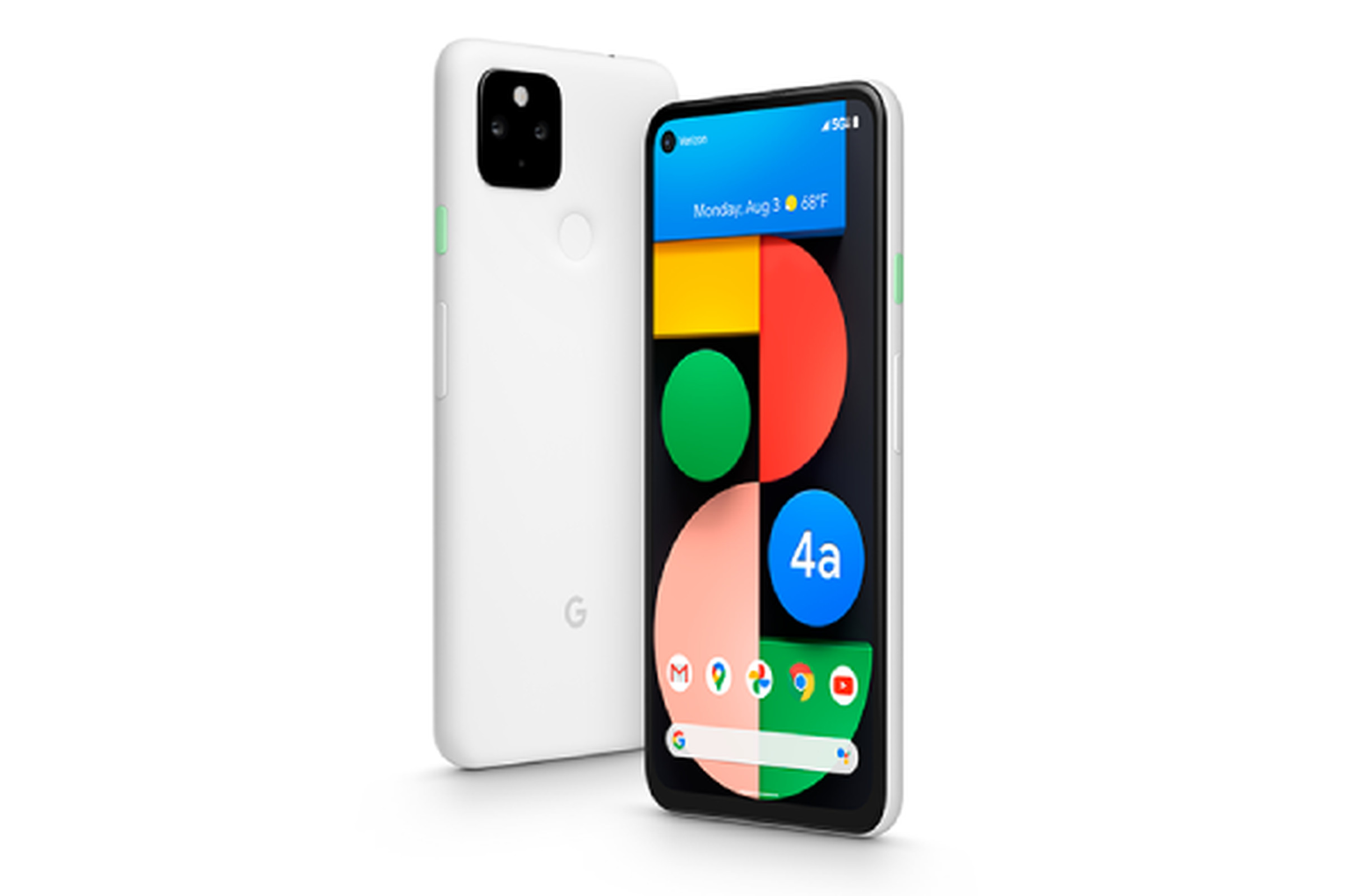 Pixel 4A 5G UW (Verizon exclusive model in “Clearly White”)