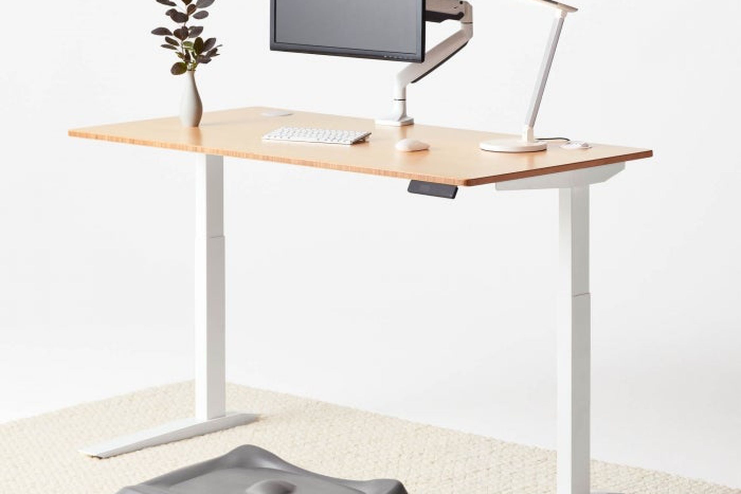 Fully Jarvis bamboo standing desk