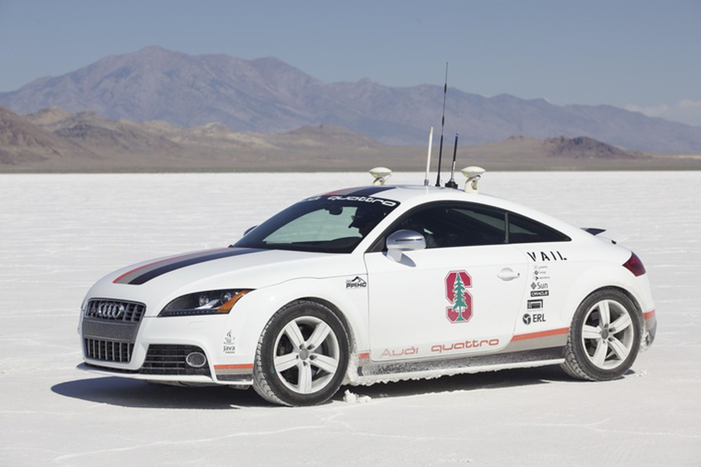 Audi self-driving TT