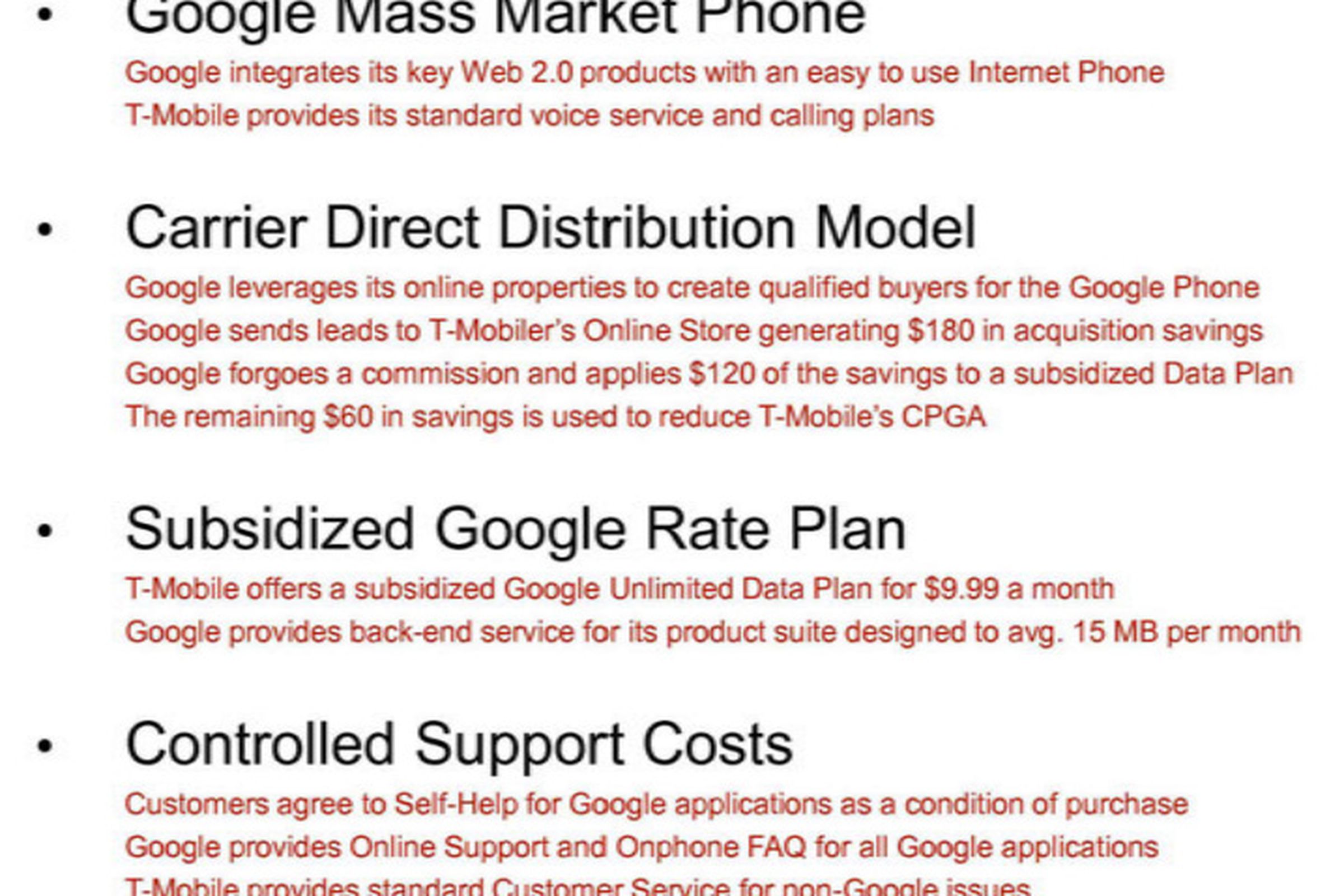 Google data plan