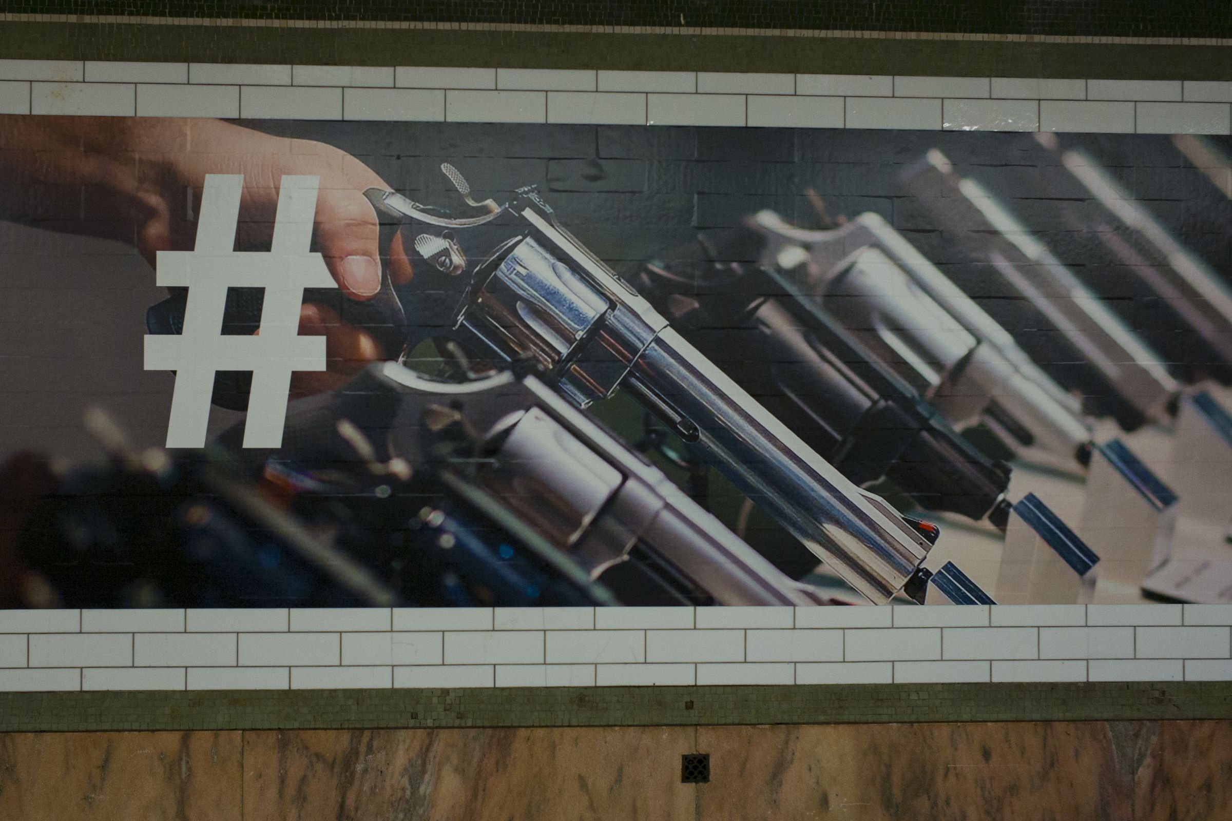 Twitter Advertisement In New York City Subway