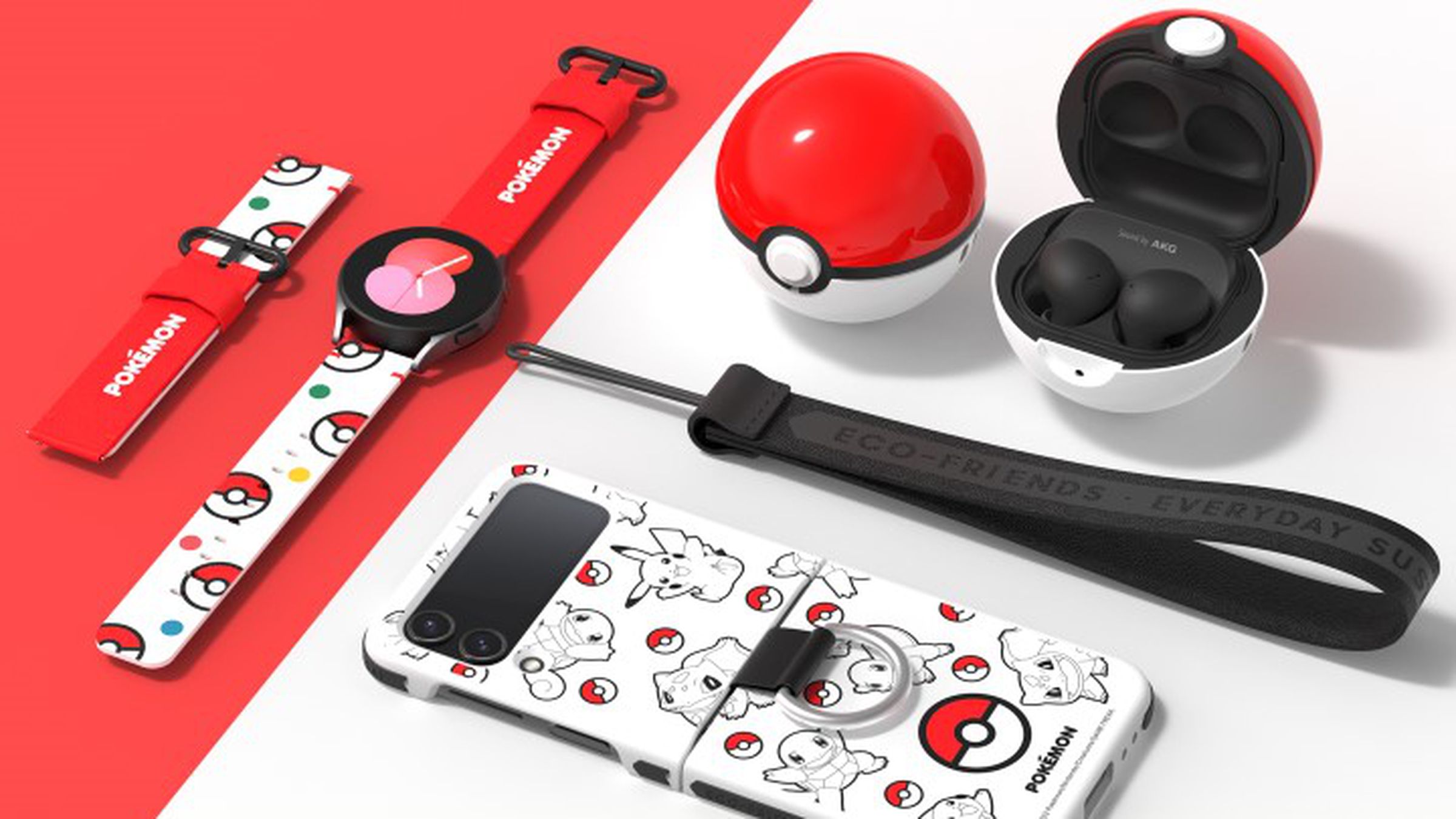 All of Samsung’s Pokémon-themed accessories will be available online starting on December 26th.