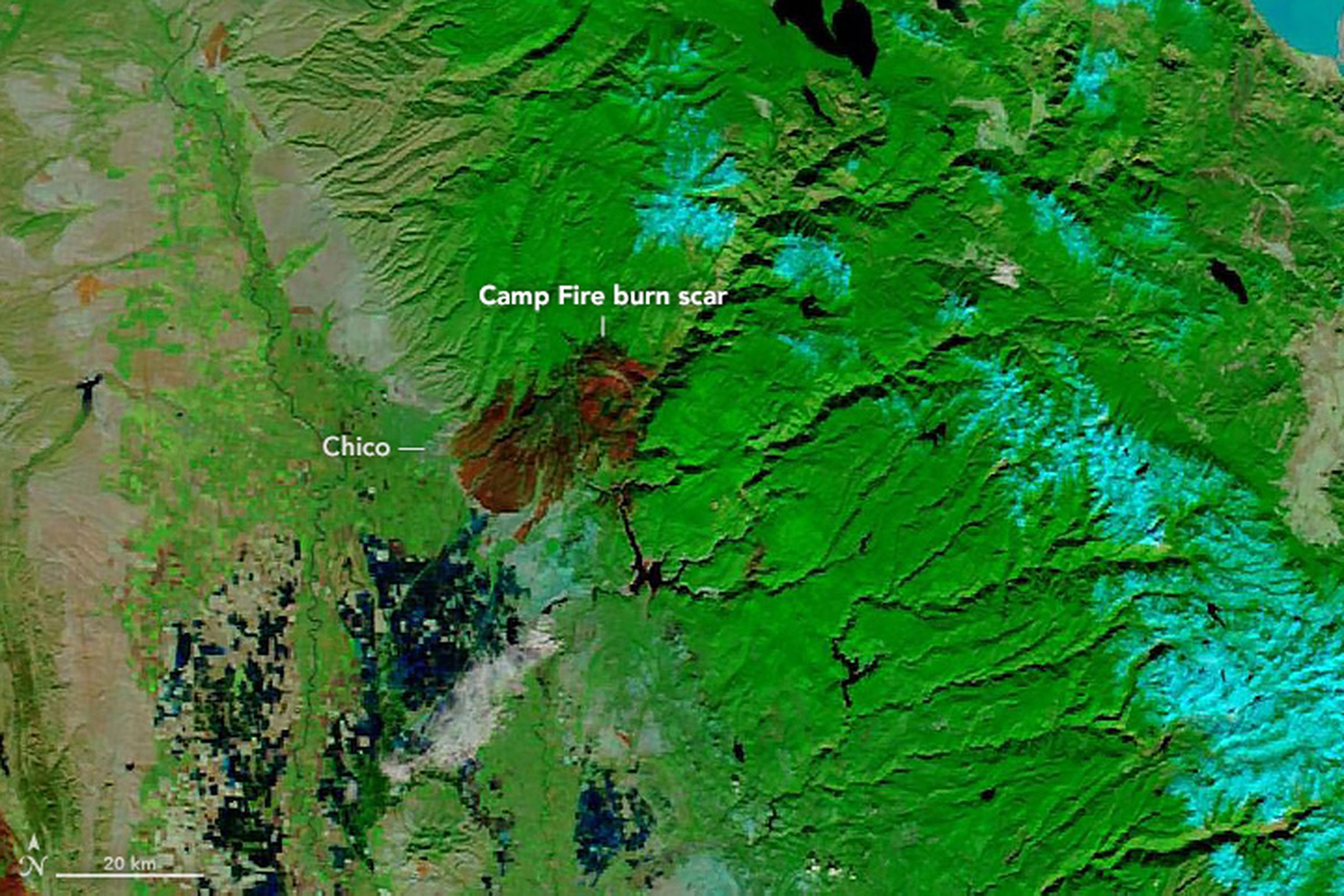 Rains bring the risk of mudslides in the Camp Fire burn scar. 