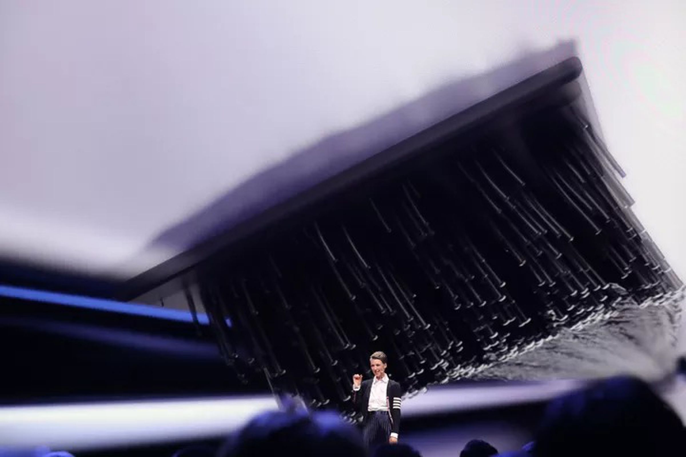 Samsung’s marketing image of the fiber shield.