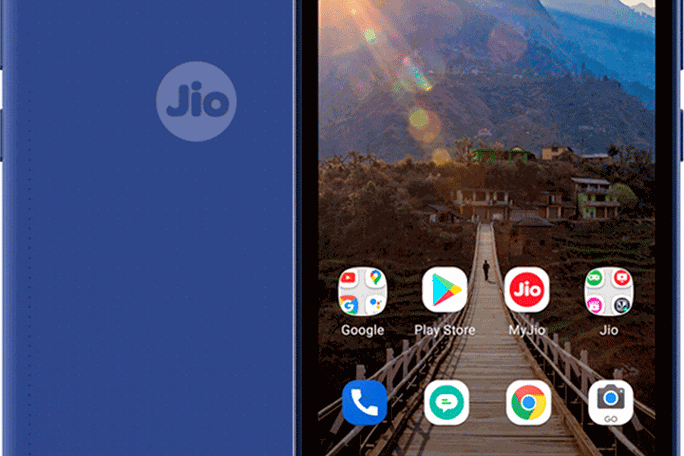 The new JioPhone Next is a collaboration between Google and Indian telecom Jio Platforms.