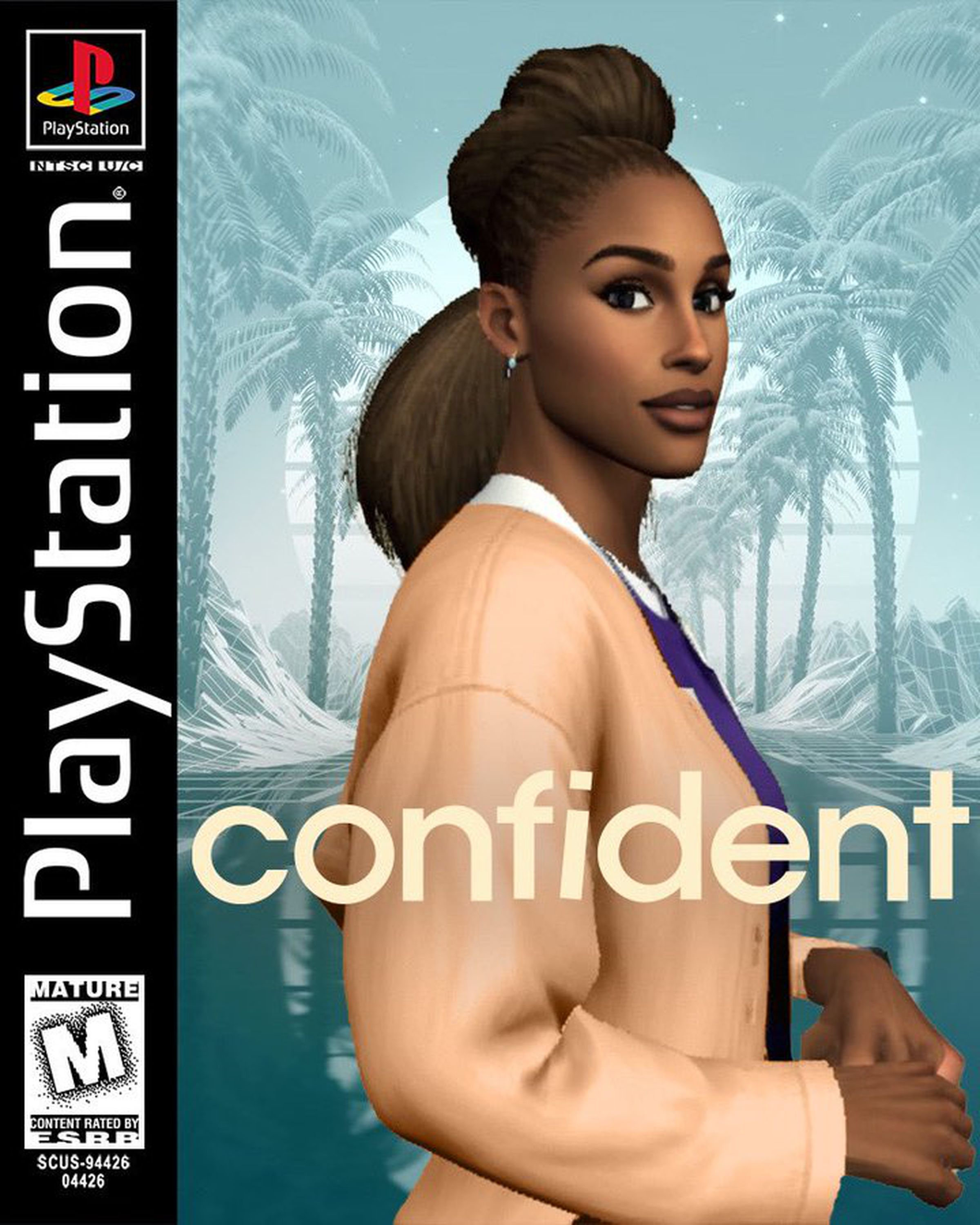 April Fool’s Day spoof of Insecure, imagined a PlayStation 1 game called “Confident.”