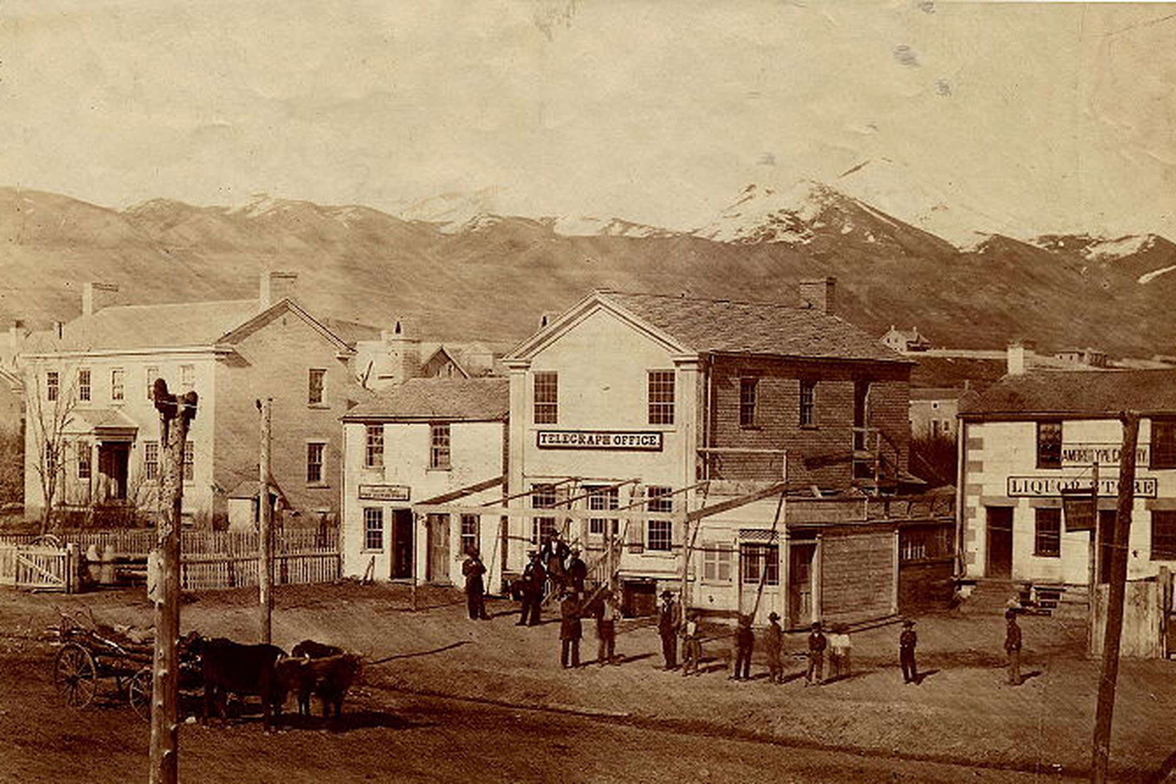 Utah telegraph house