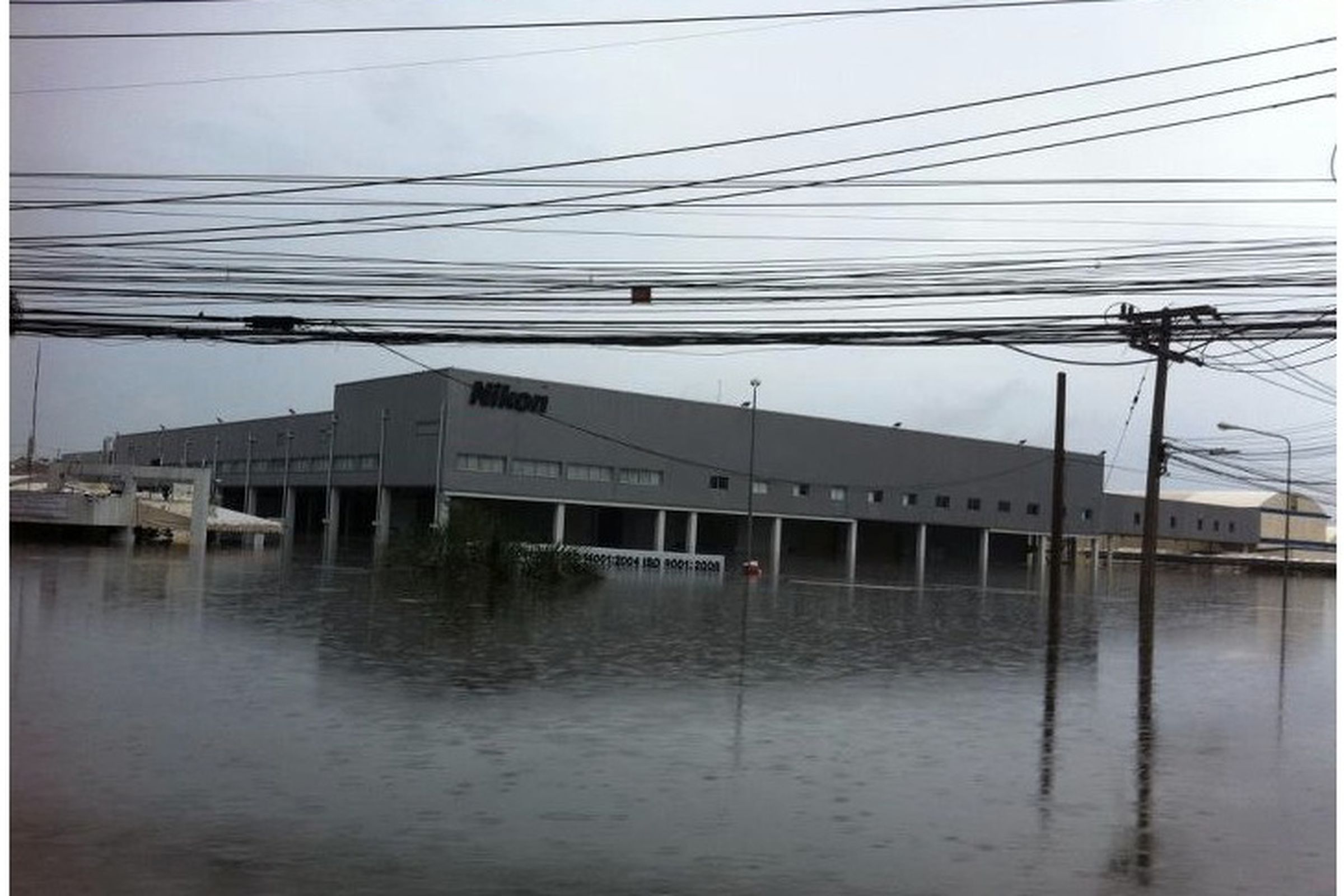 Nikon factory flood