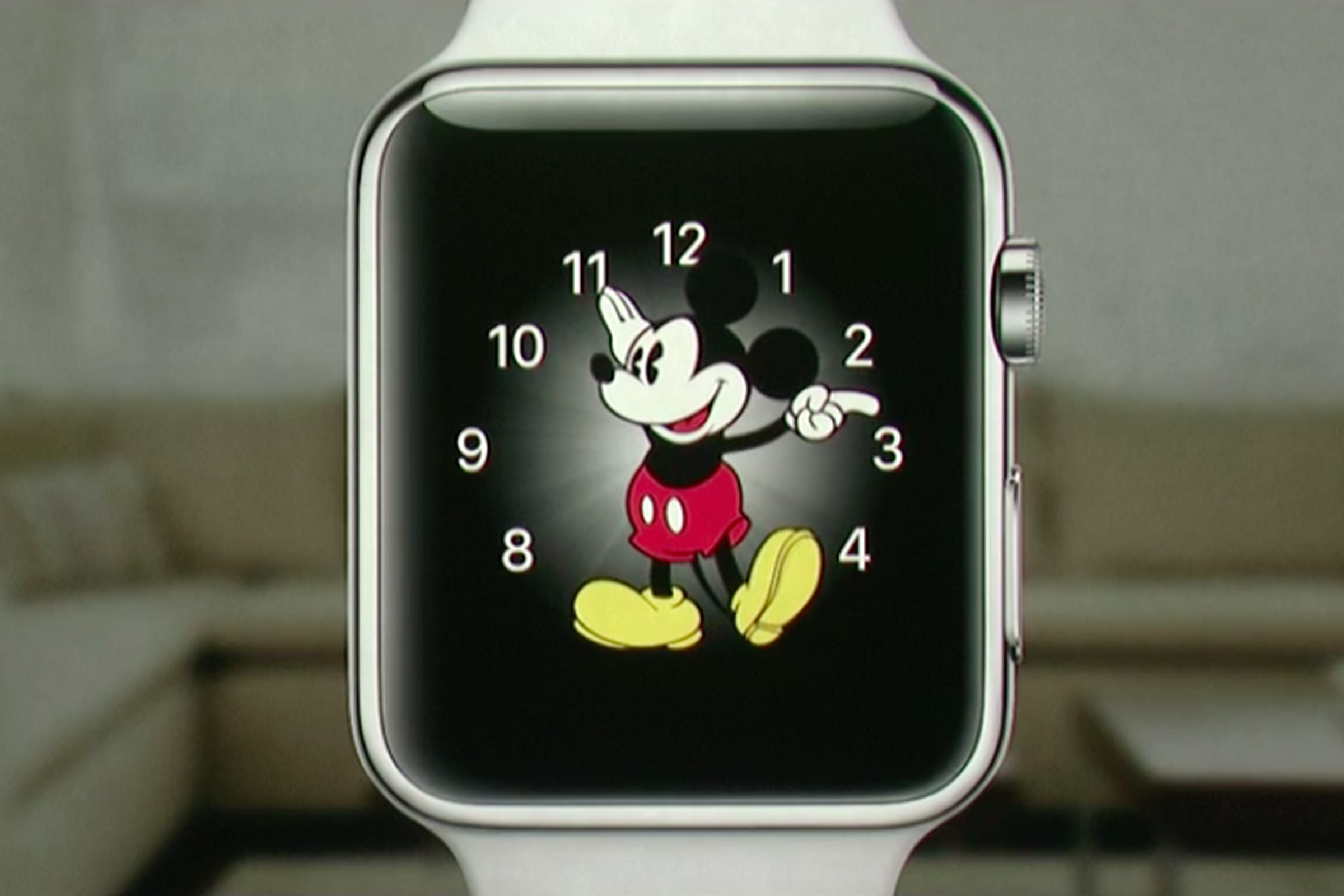 Mickey Mouse Face Apple Watch