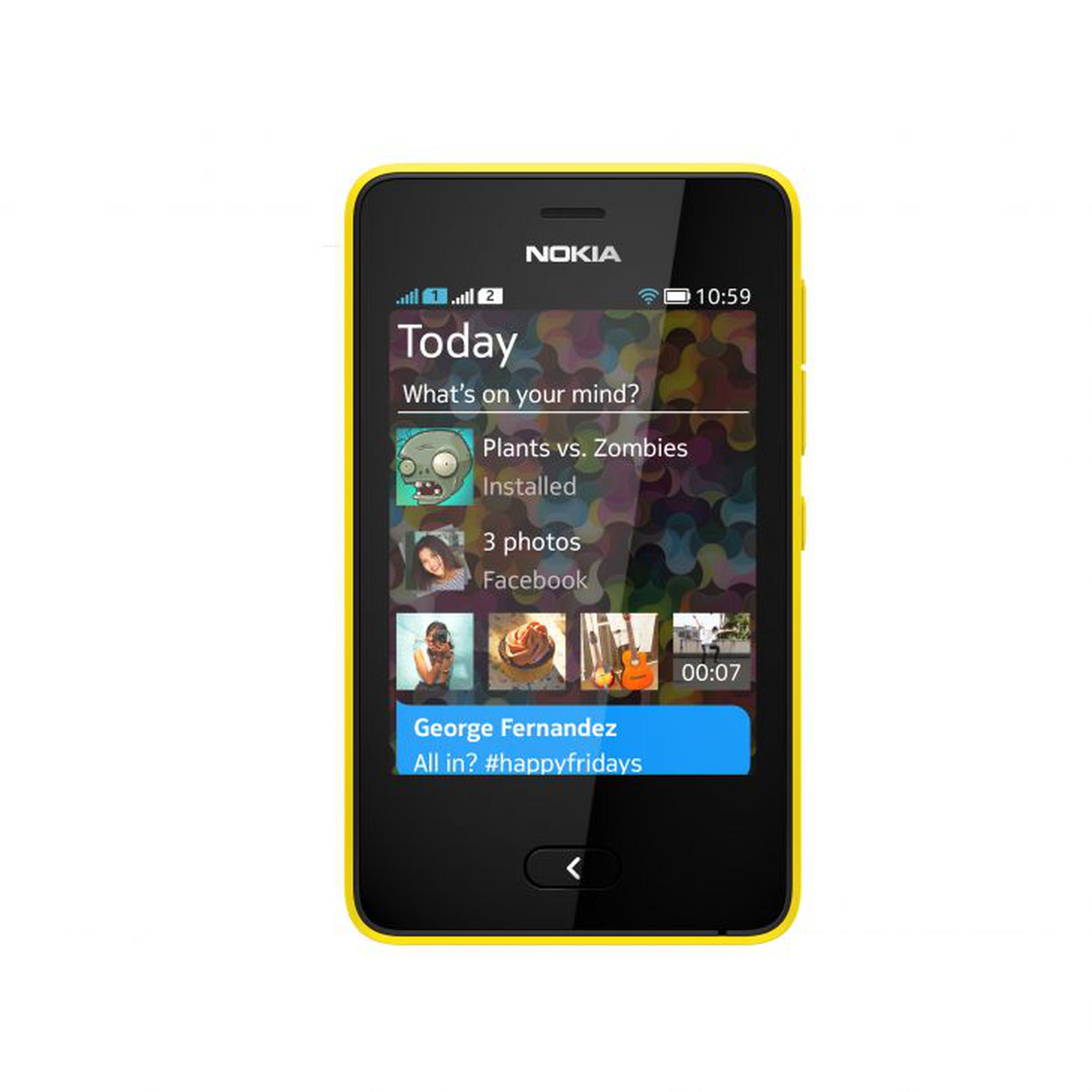Nokia Asha 501 press pictures