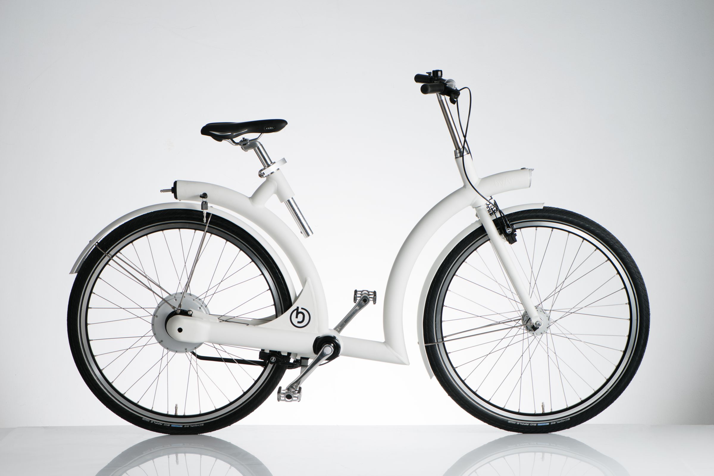 The 2019 production model of the Byar Volta electric bike.