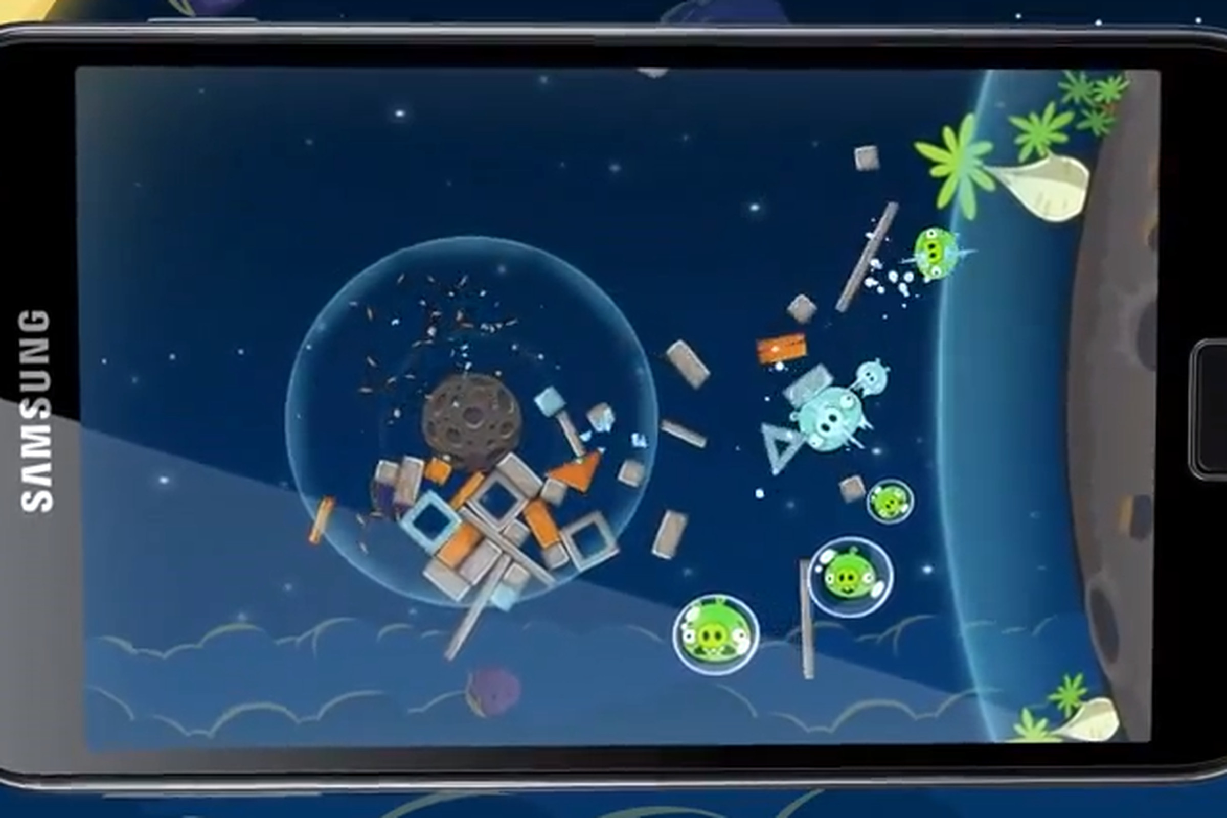 angry birds space samsung