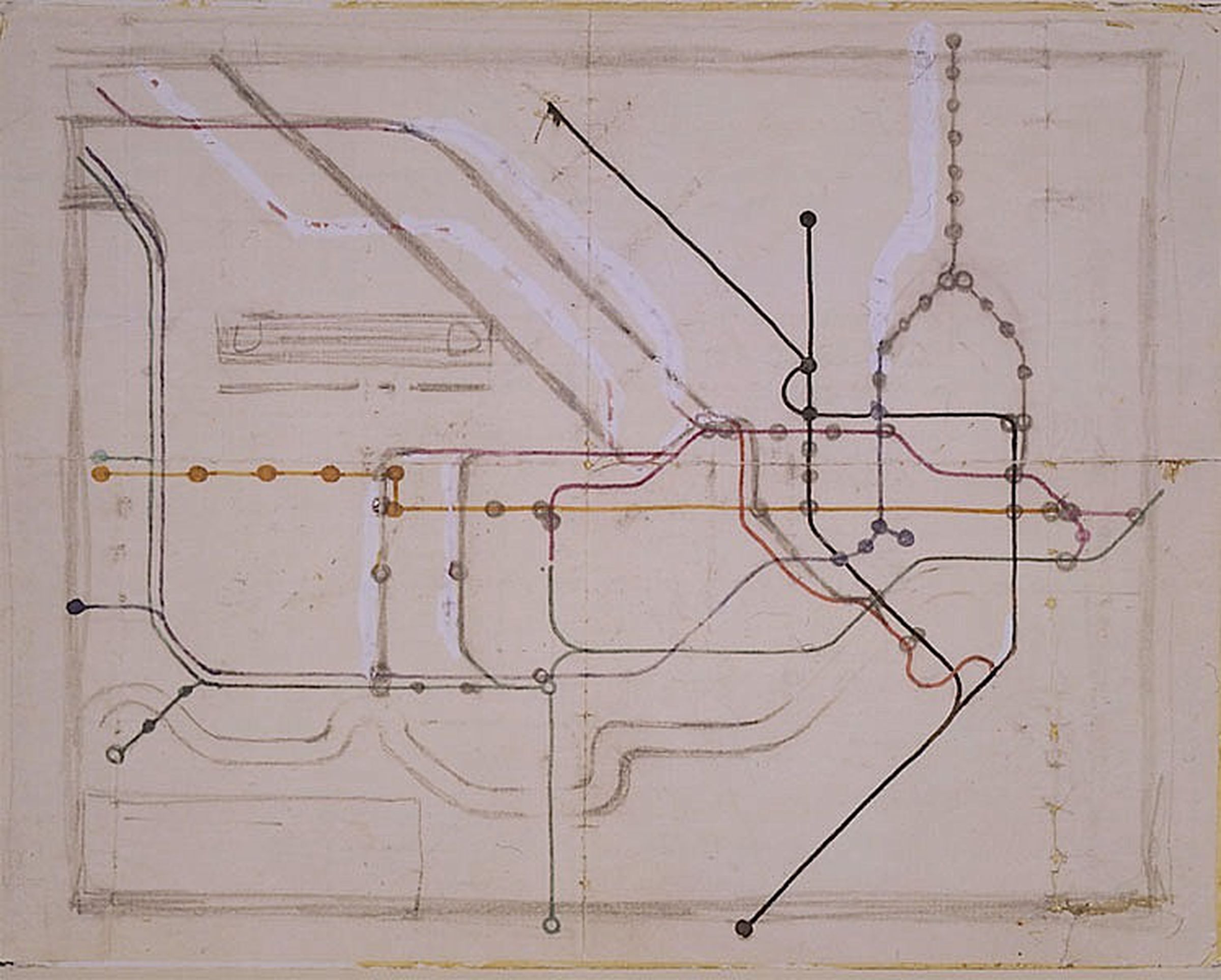 Maps of the London Underground, 1908-2012