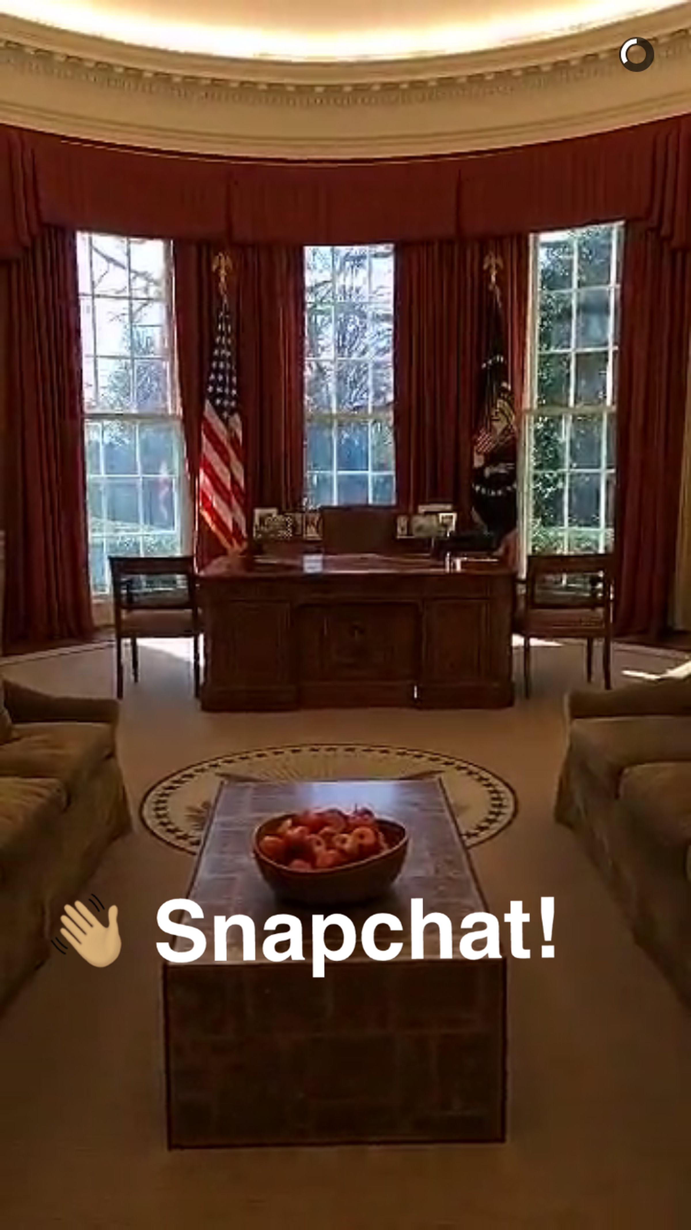 White House Snapchat