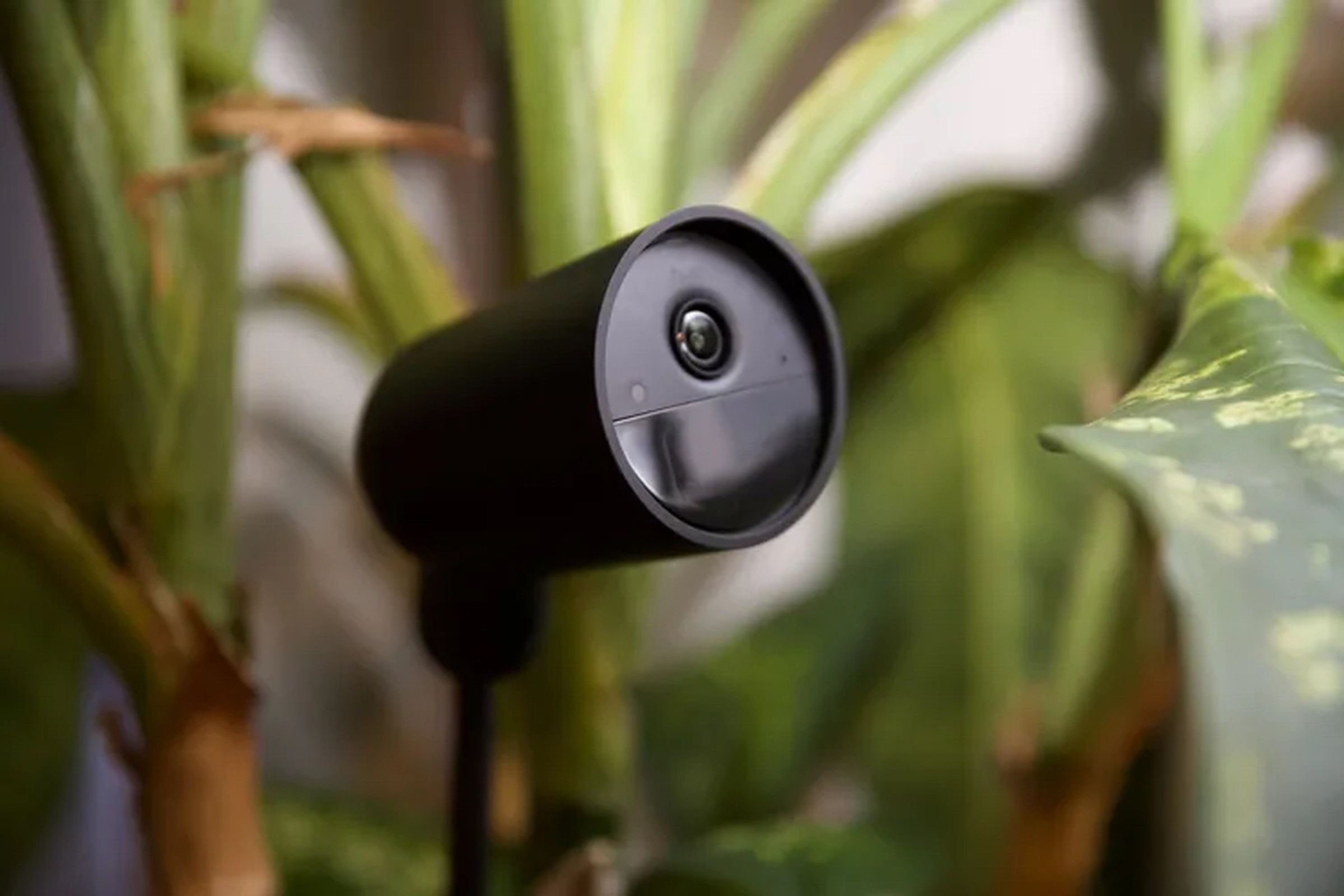 Hue’s new security cameras work with its new security system, but they’re not required. 