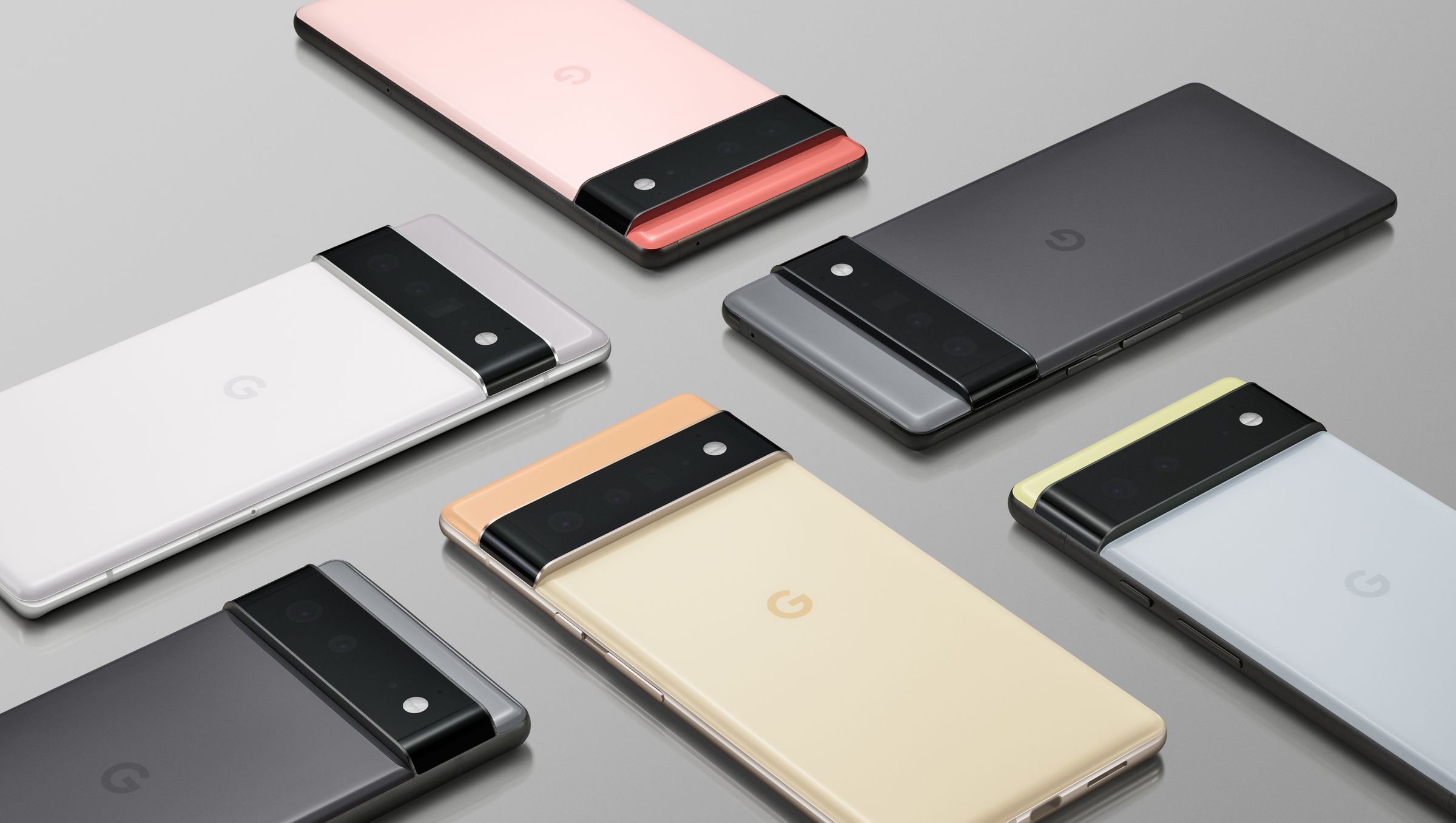 The Google Pixel 6 and 6 Pro lineup