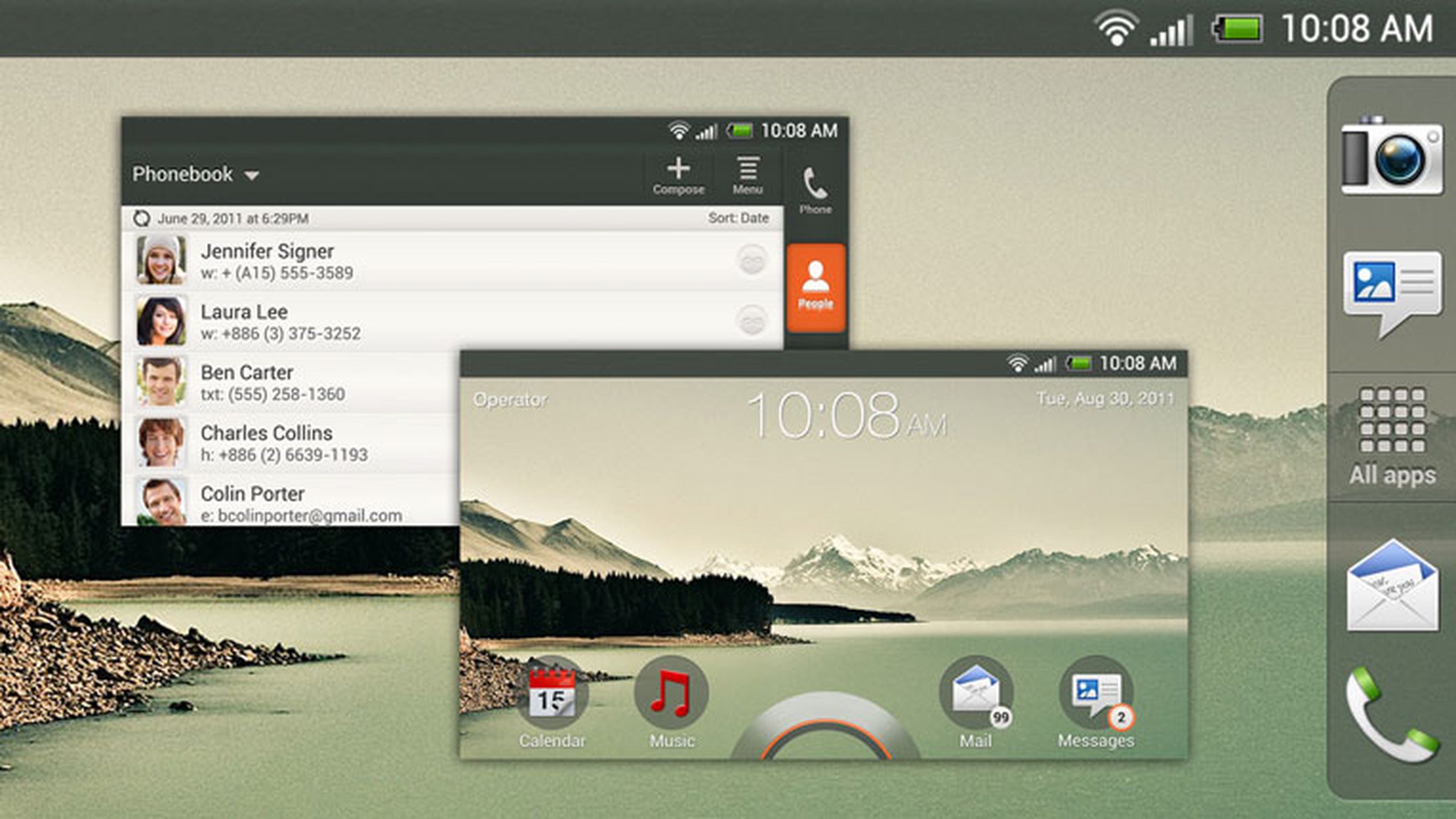 HTC Sense 4.0 leaked screenshots