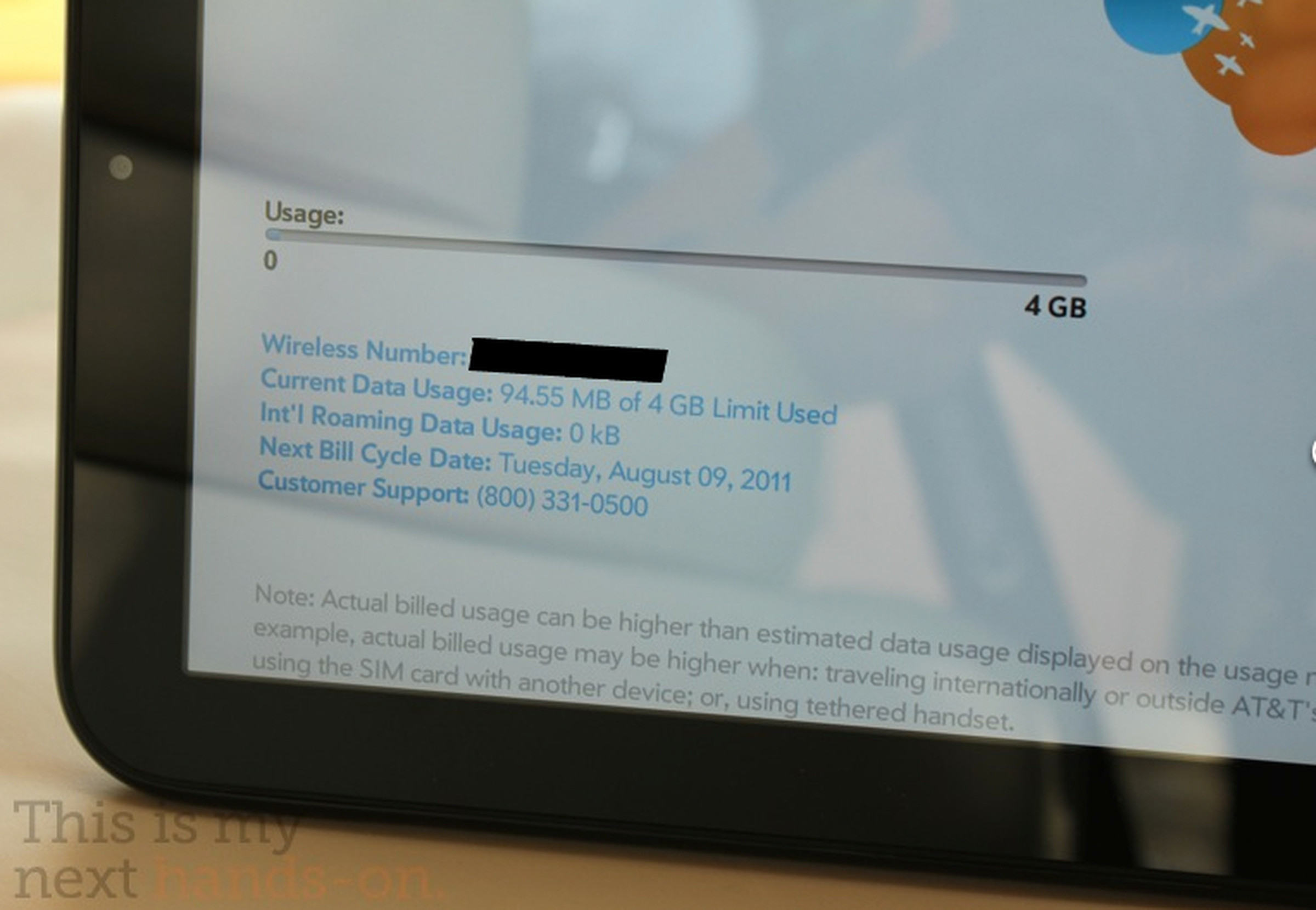 HP TouchPad 4G for AT&T hands-on pictures