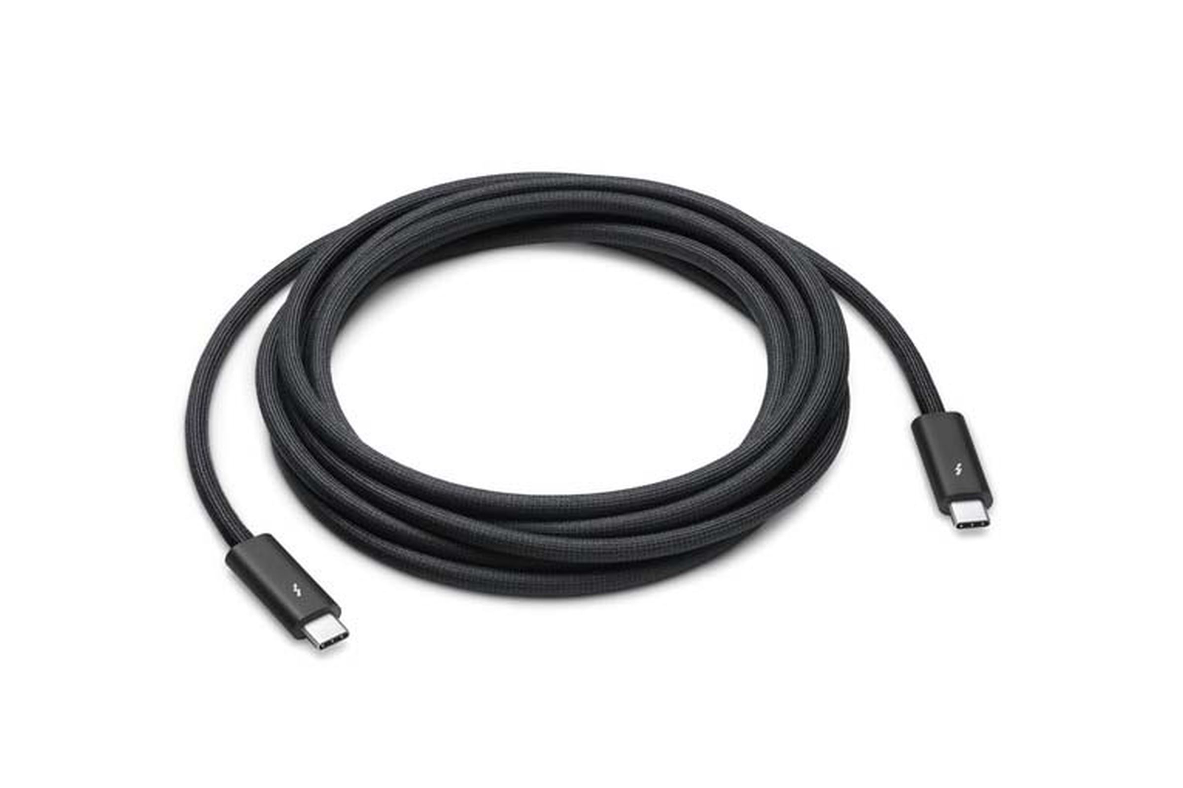 Apple’s 3-meter long Thunderbolt 4 cable.