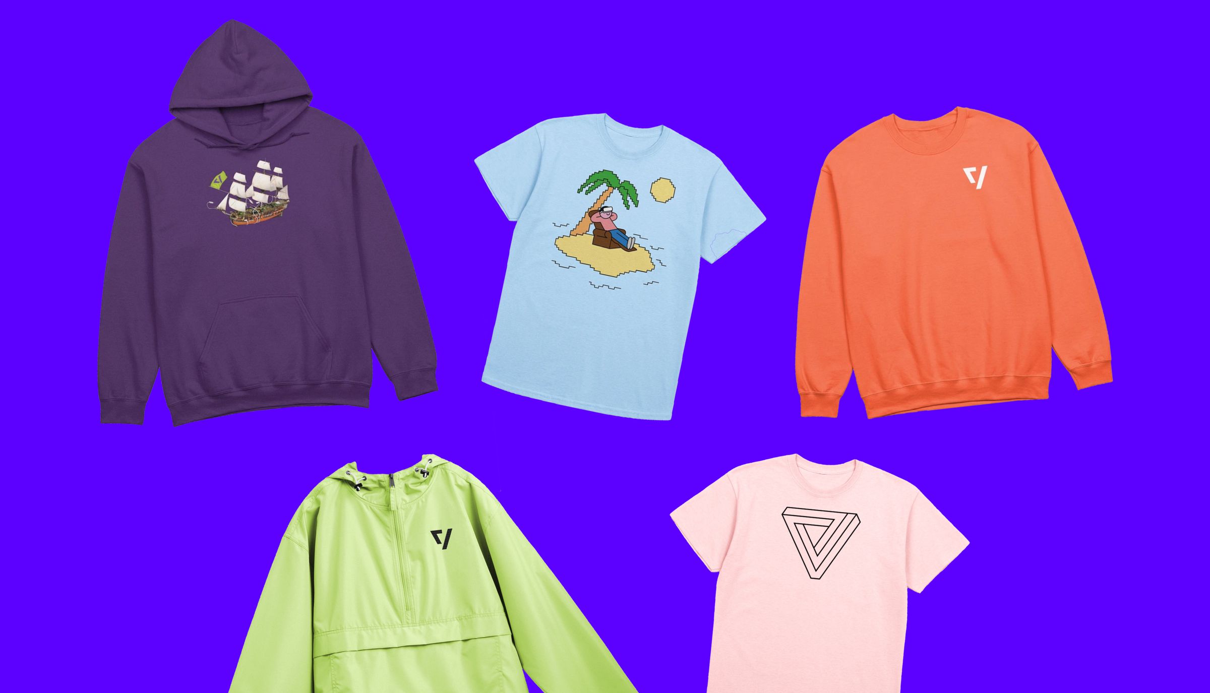 The Verge sweatshirts and t-shirts