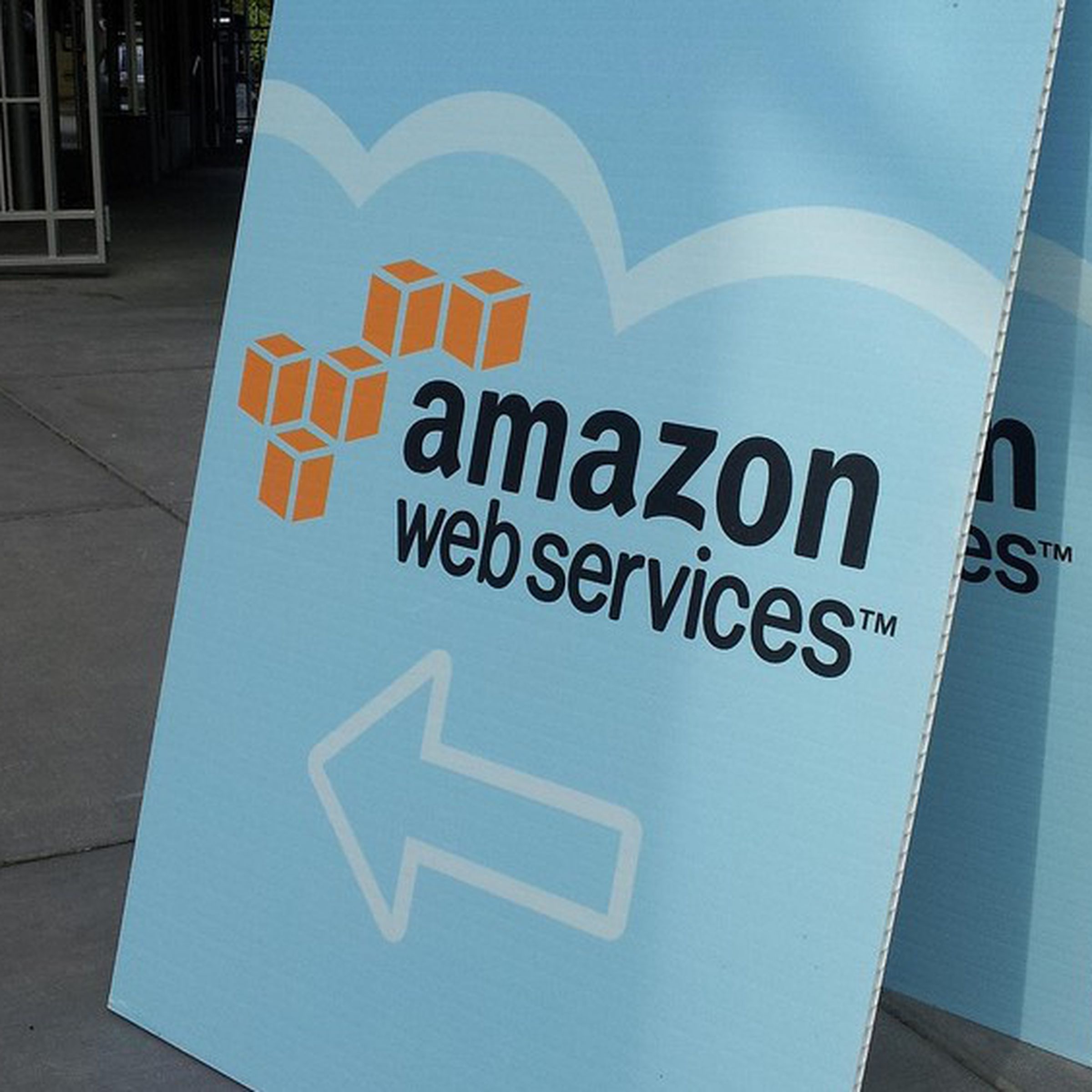 Amazon Web Services sign (Will Merydith/Flickr)