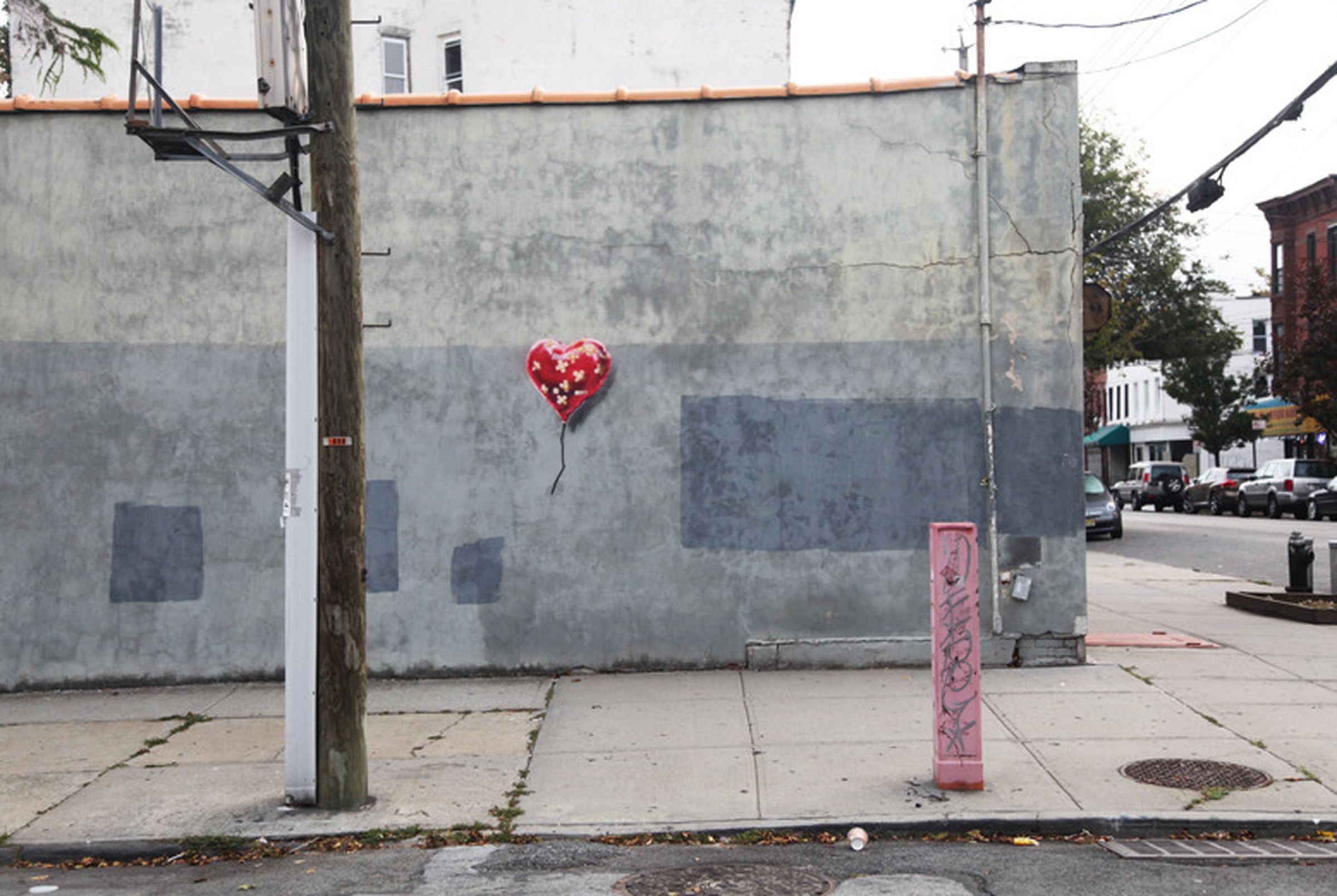 Banksy's New York City street art residency, 'Better Out Than In'