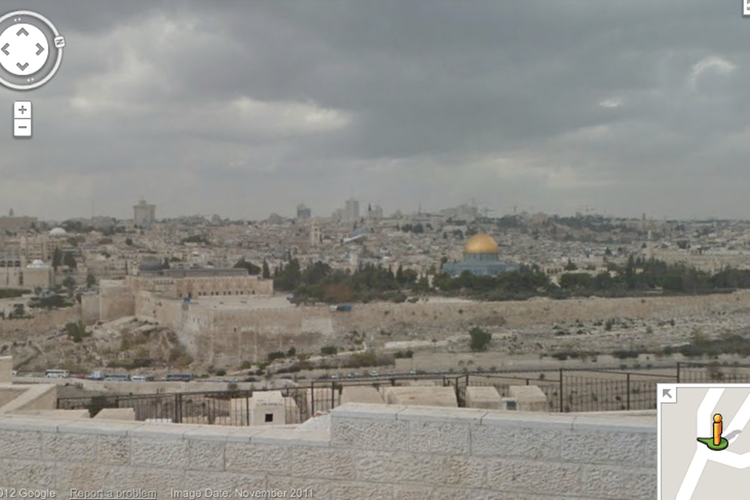 Google Street View Jerusalem
