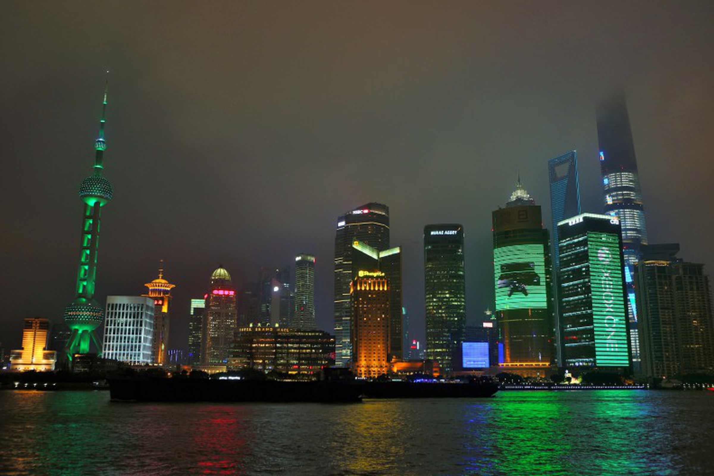 Xbox Shanghai skyline