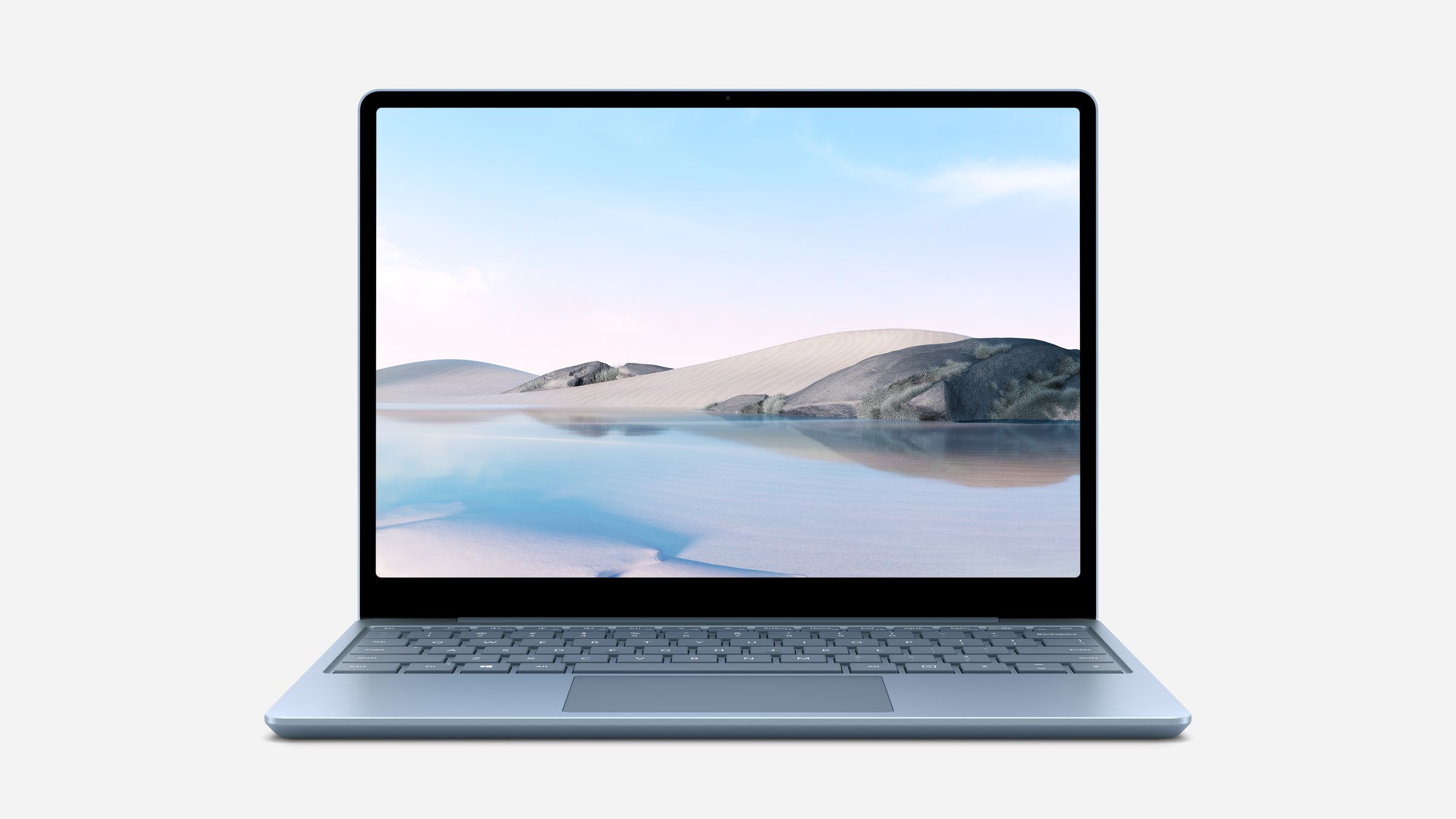 Microsoft Surface Laptop Go in blue.