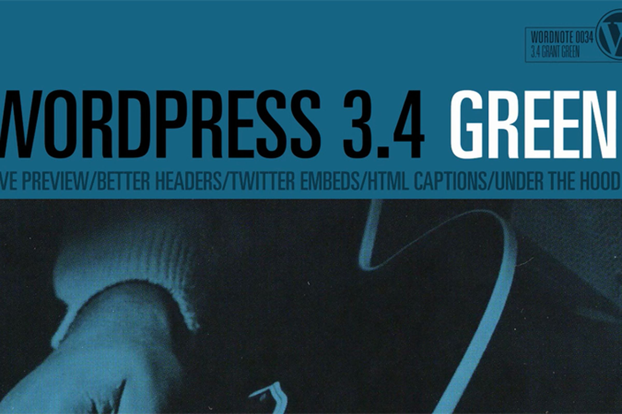 wordress 3.4 green update