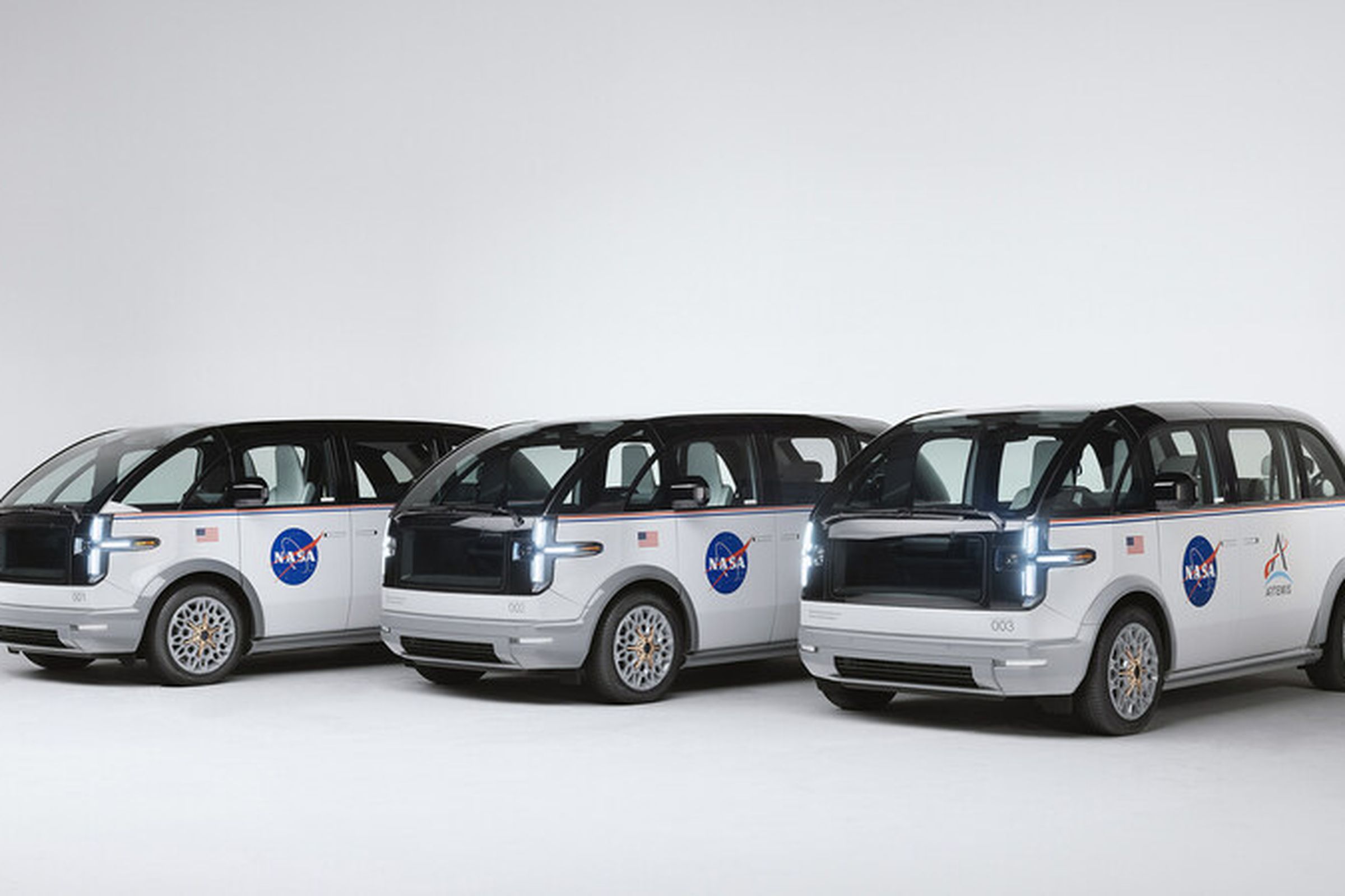 Canoo’s crew transporter vehicles for NASA