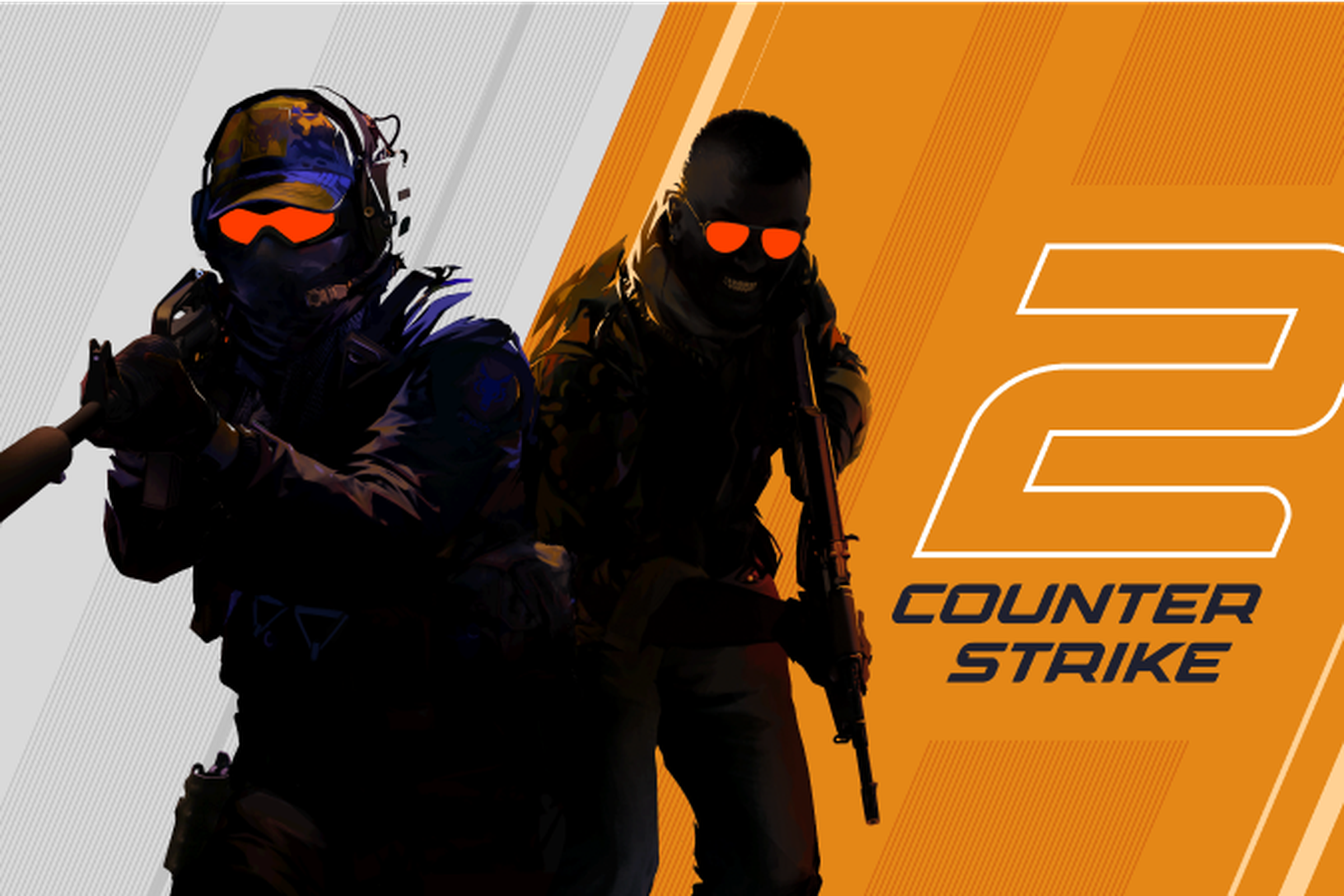 A promotional image for Counter-Strike 2.