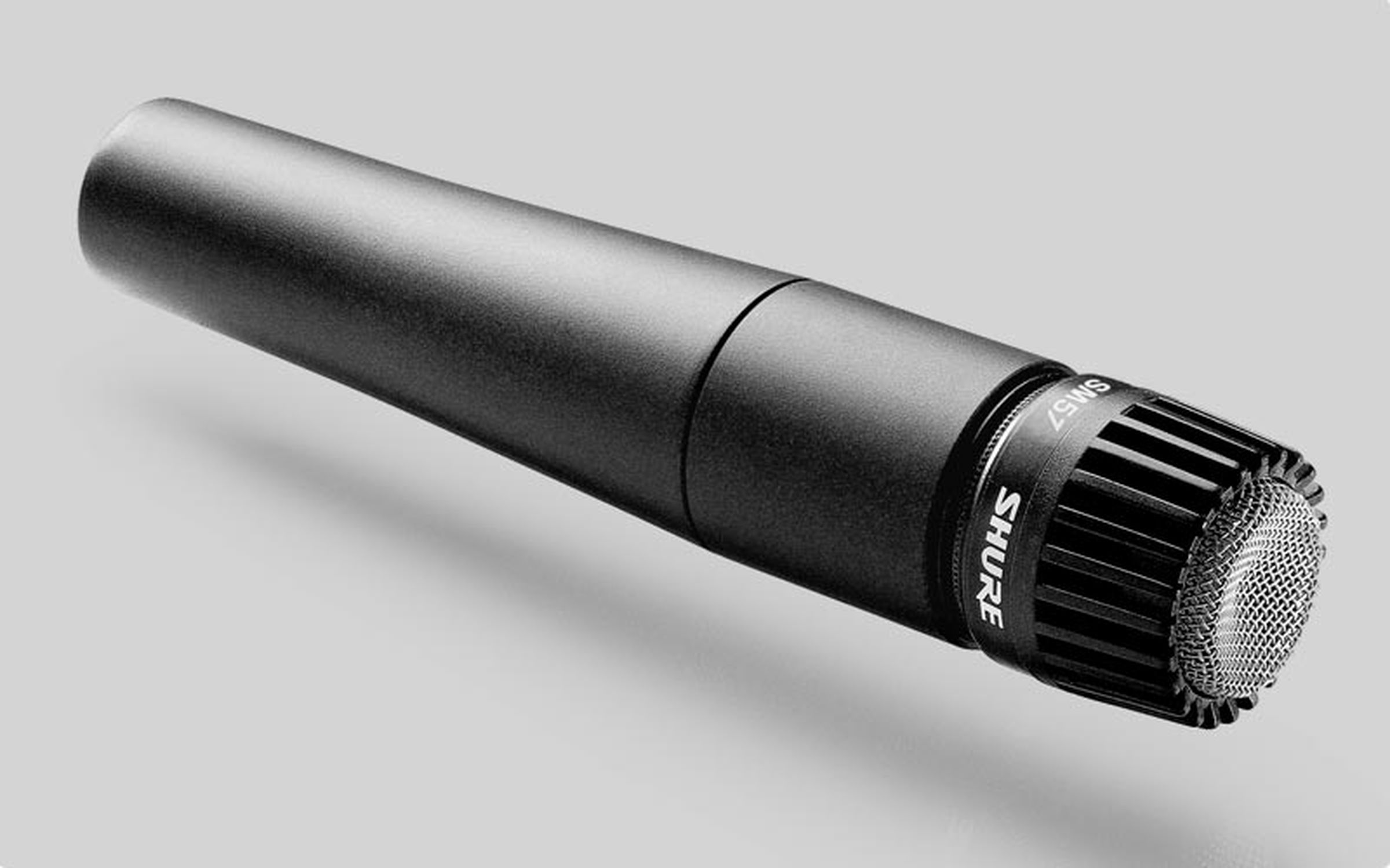 The Shure SM57 microphone