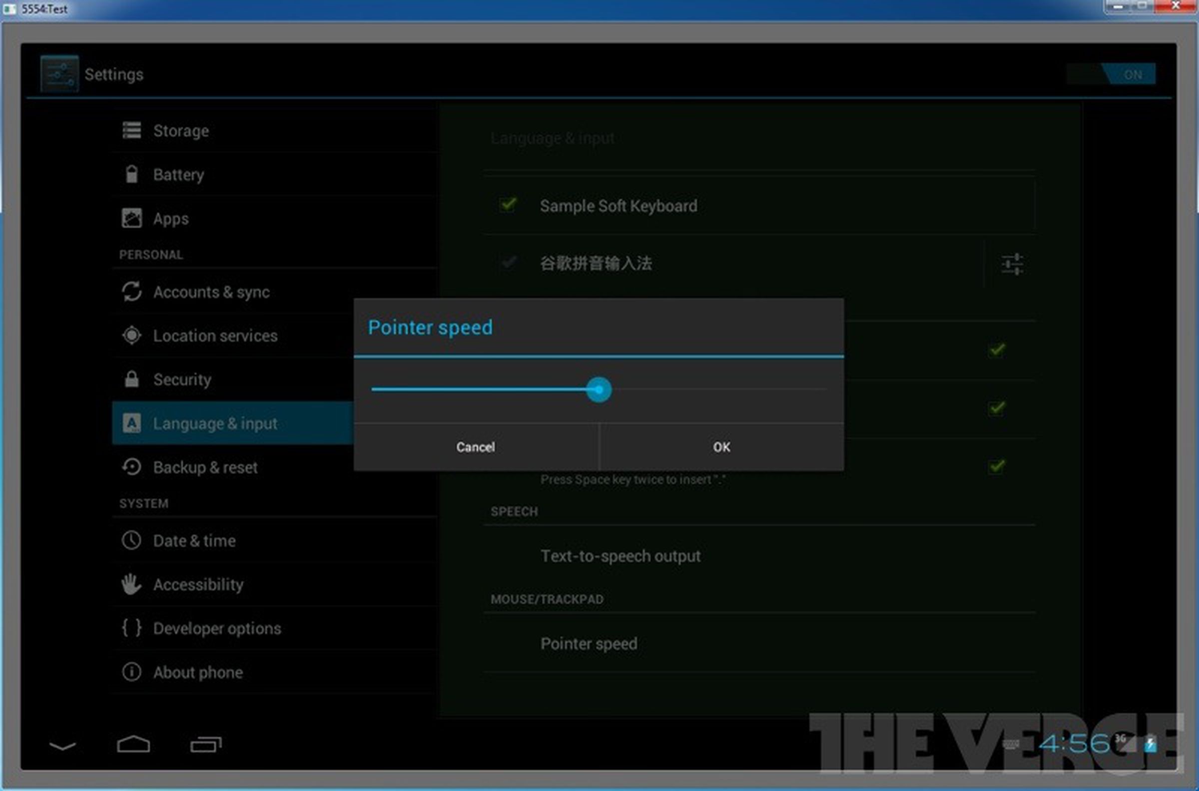 Android 4.0 Ice Cream Sandwich on a tablet, one screenshot at a time