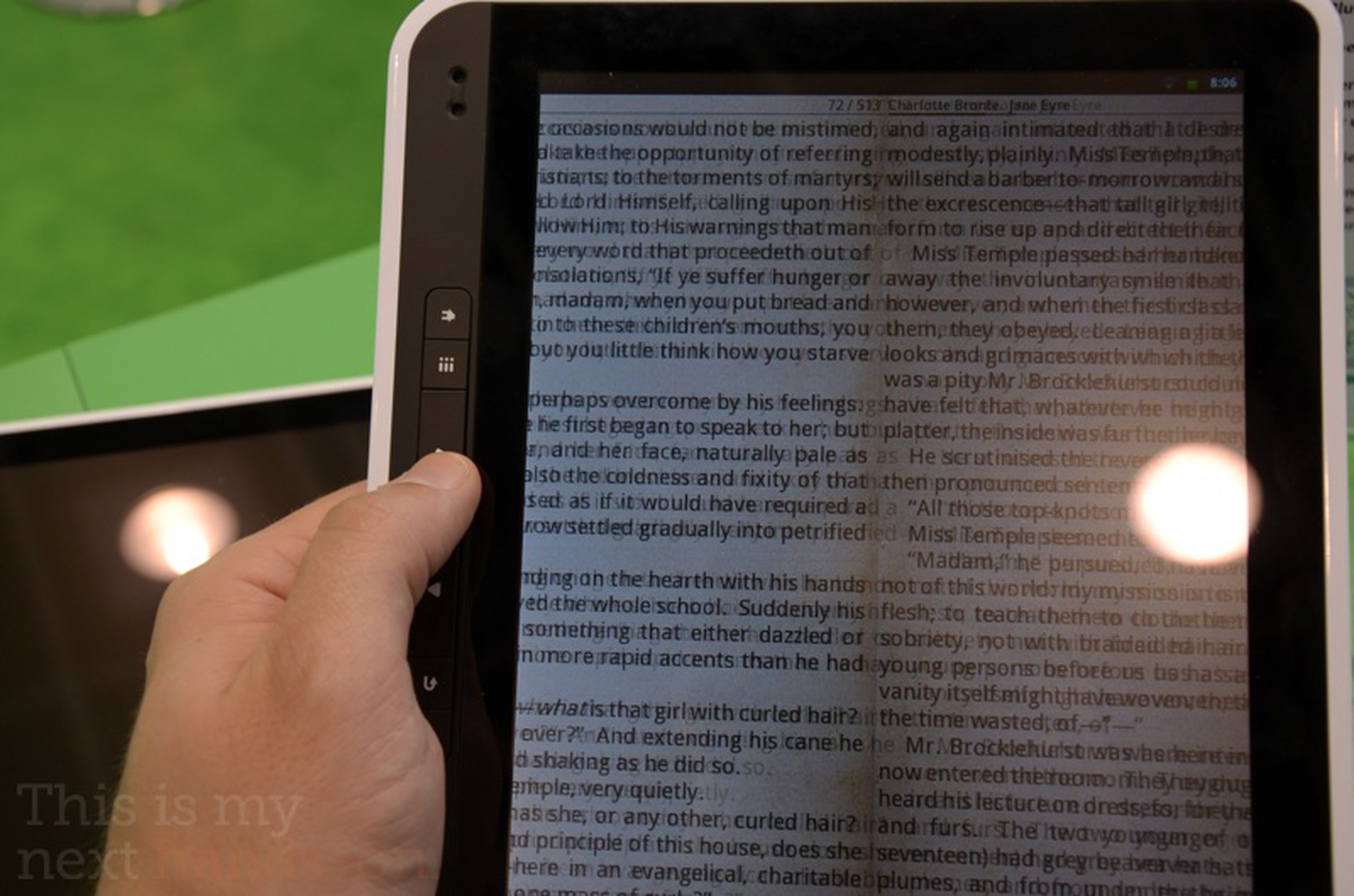 PocketBook A10 reading tablet hands-on photos