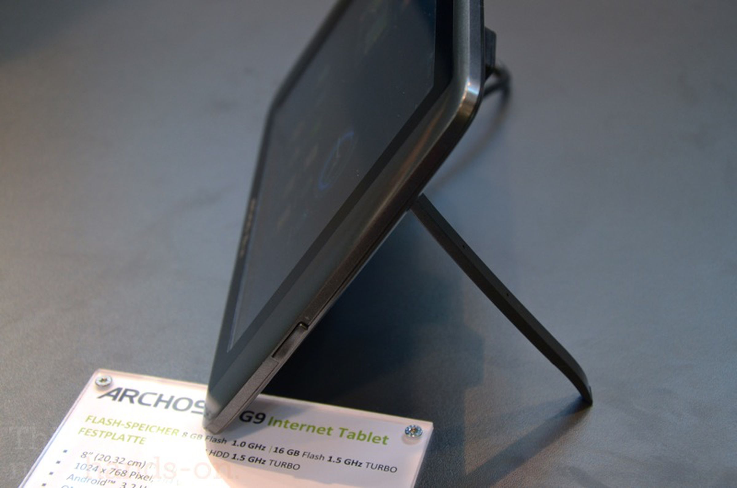 Archos 101 G9 and 80 G9 hands-on photos