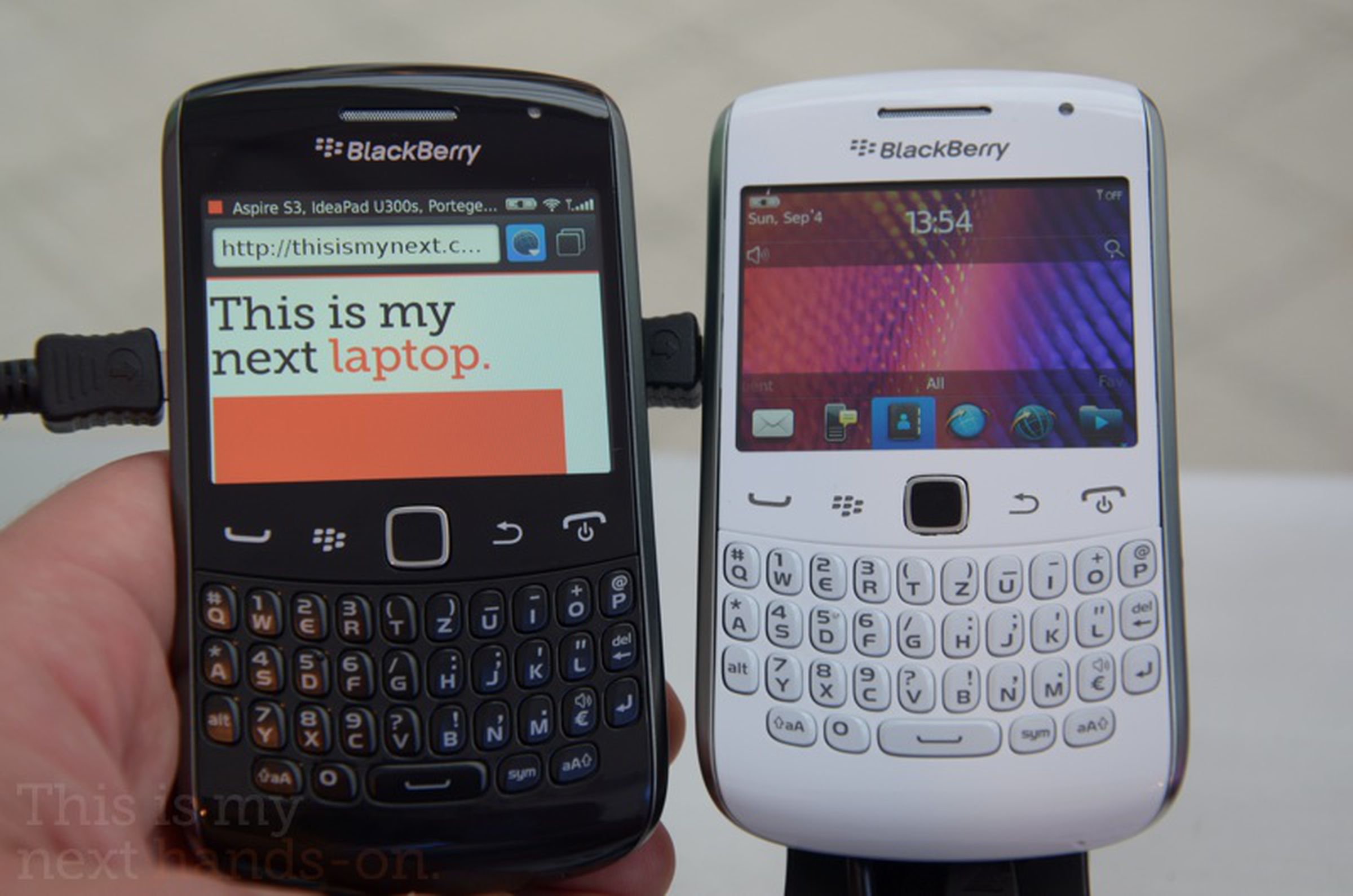 BlackBerry Curve 9360 hands-on preview (video)