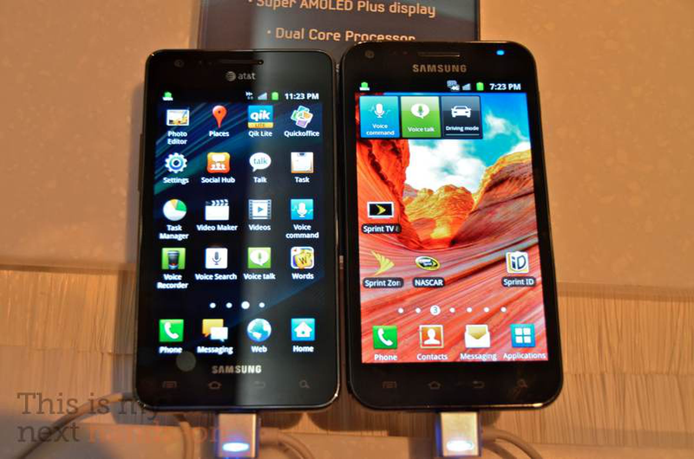 Galaxy S II family portrait: AT&T, Sprint, and T-Mobile