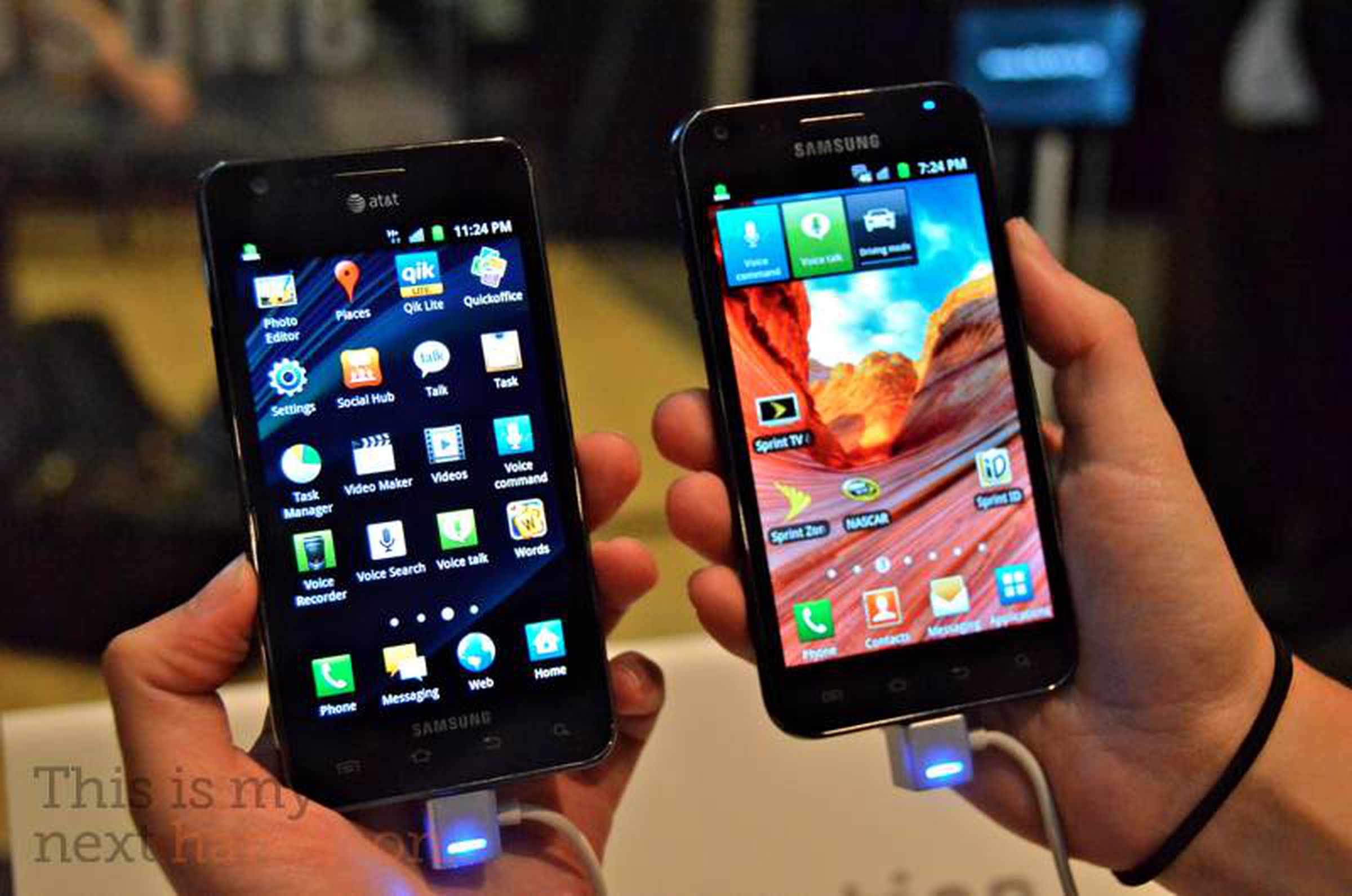 Galaxy S II family portrait: AT&T, Sprint, and T-Mobile