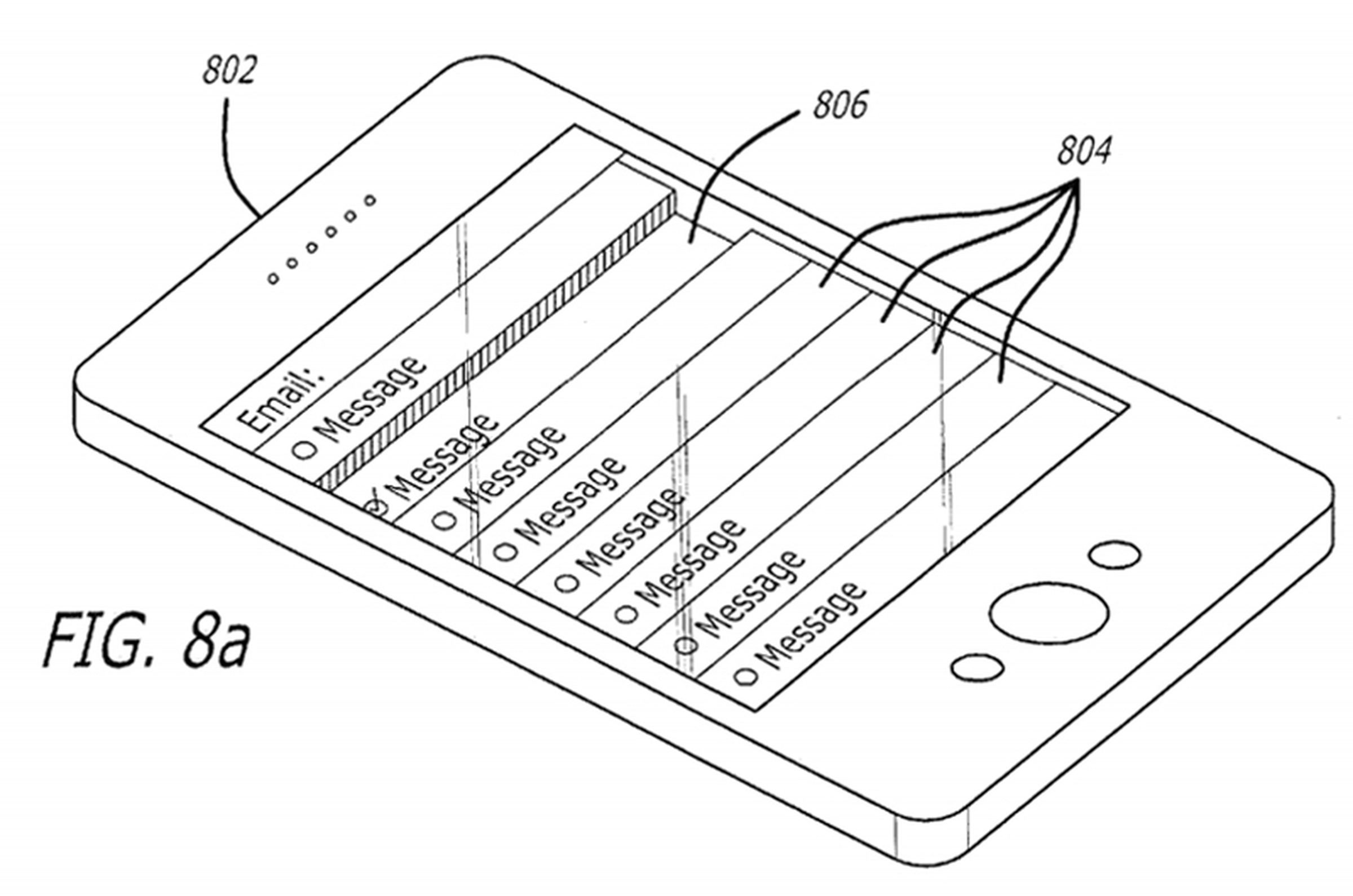 Amazon 3D phone patent illustrations