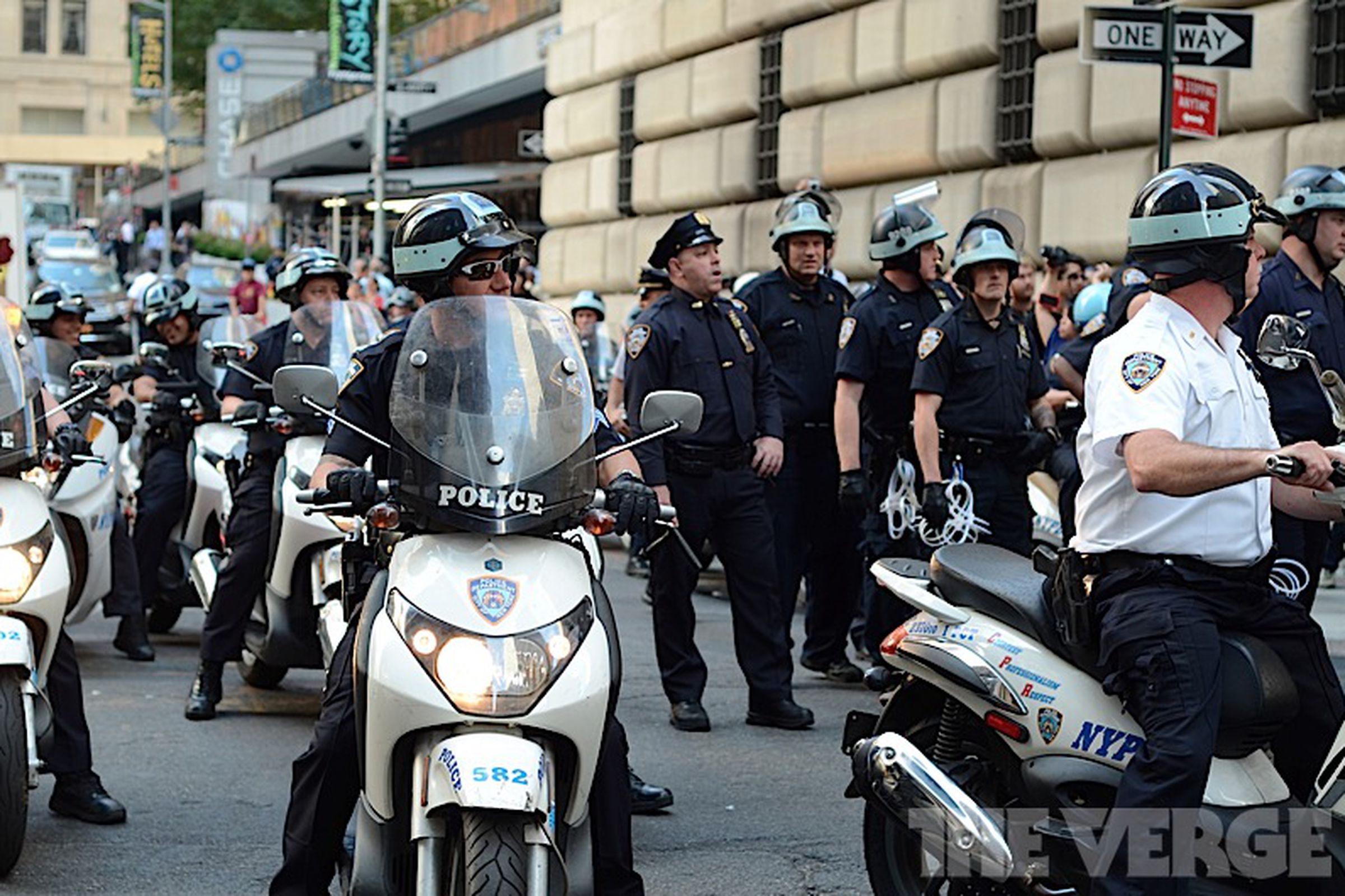 NYPD at Occupy