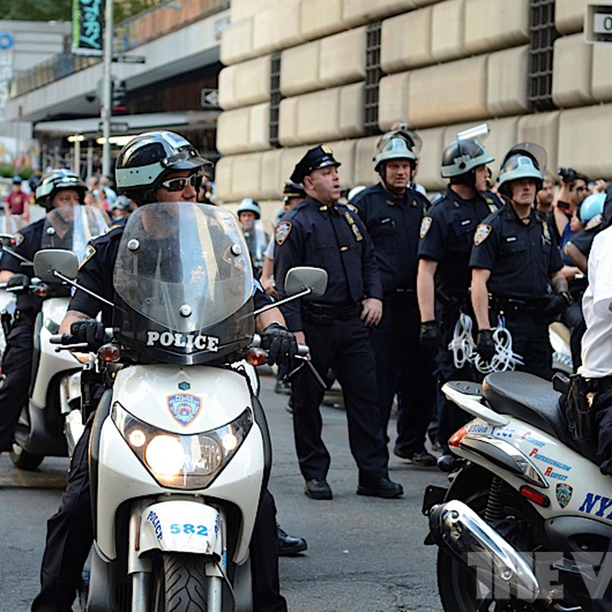 NYPD at Occupy