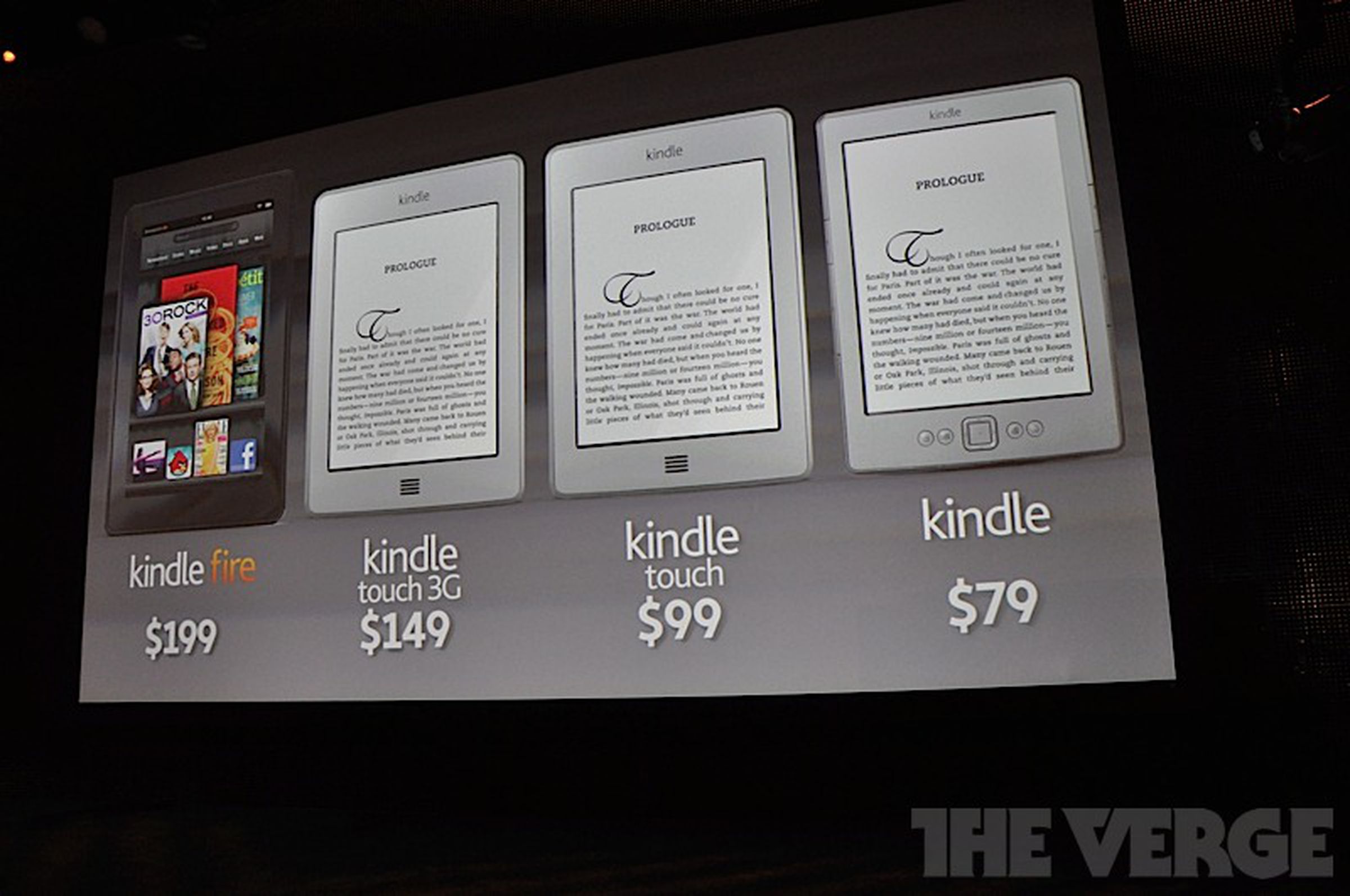 Amazon's Kindle 2011 event