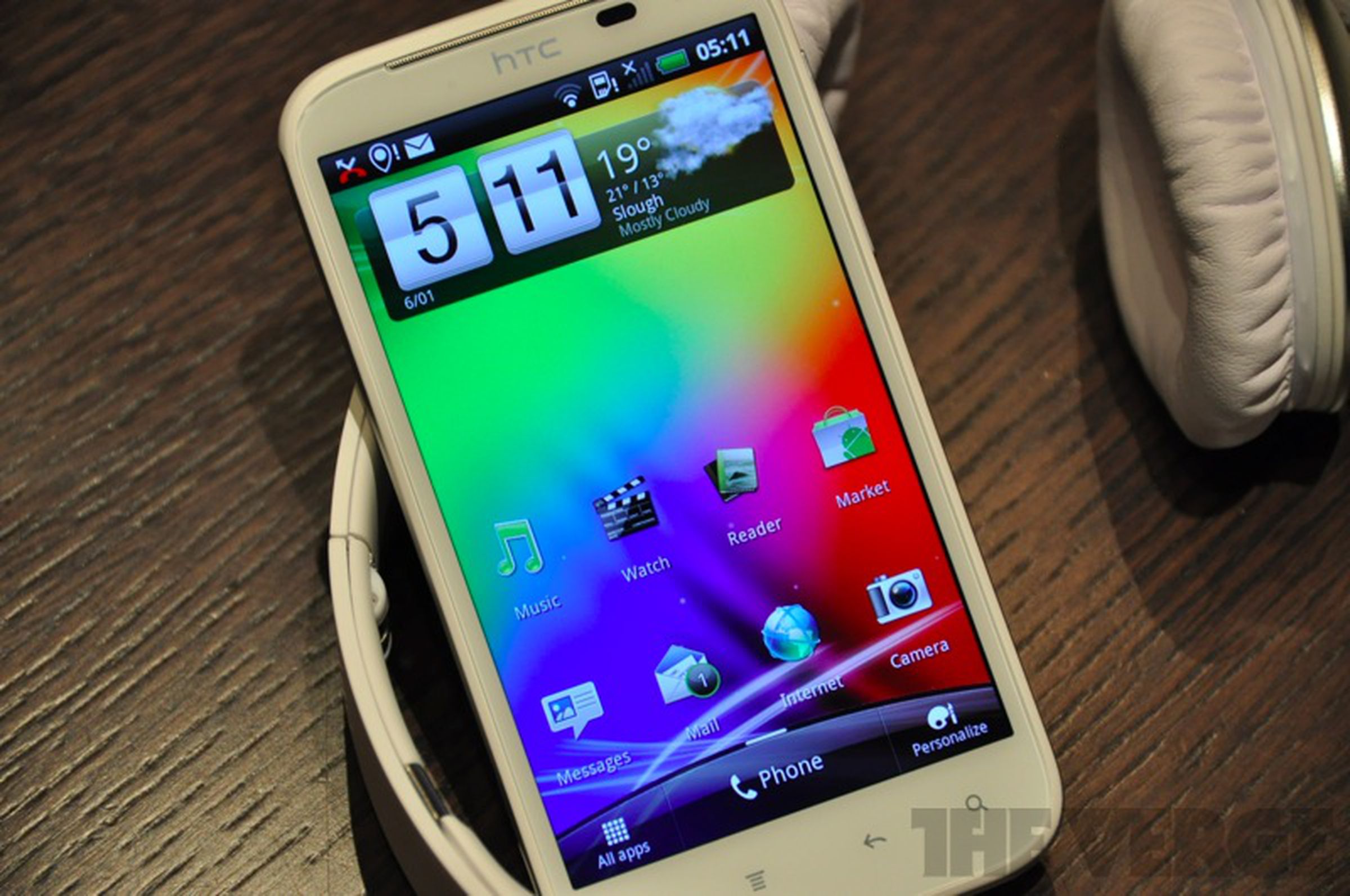 HTC Sensation XL hands-on pictures